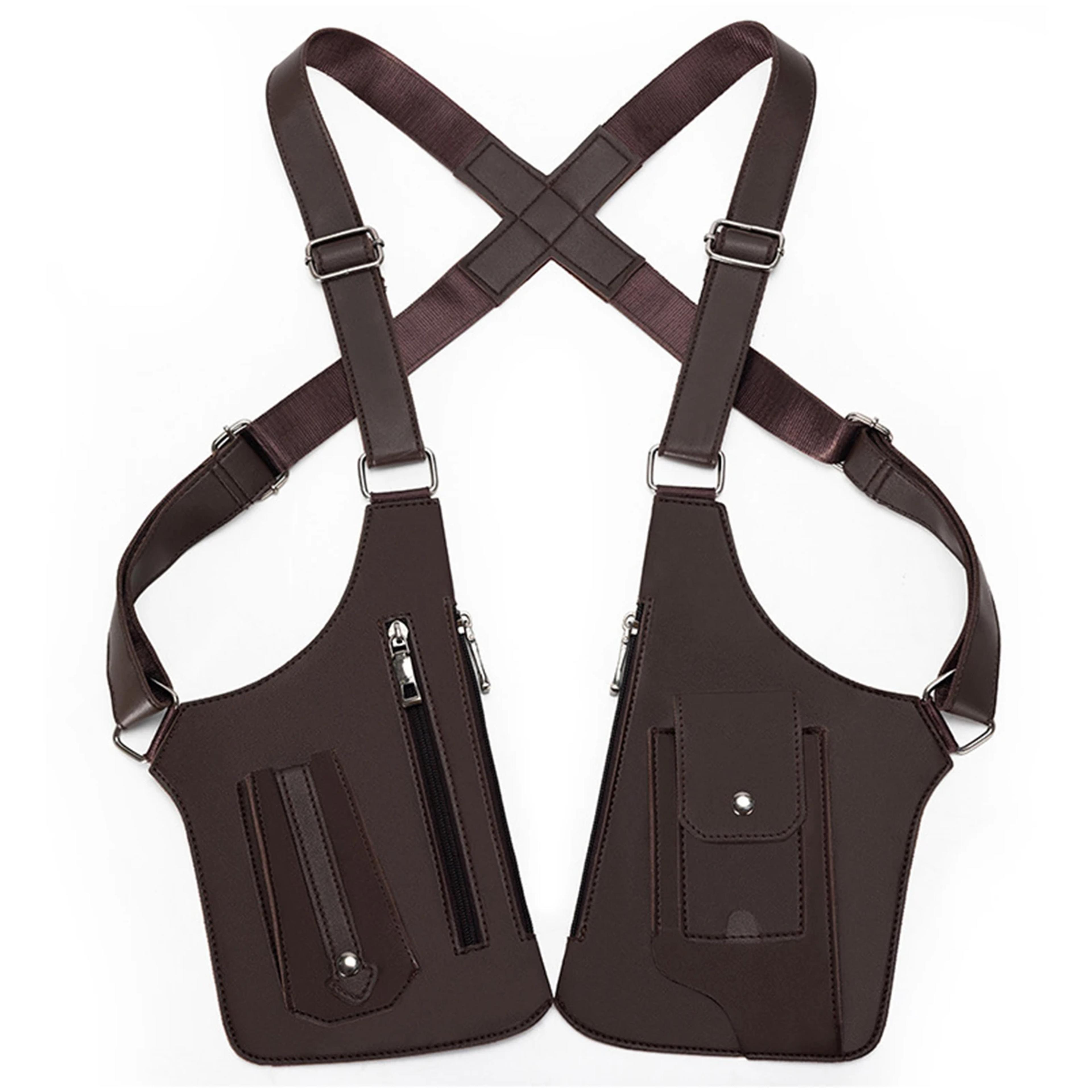 Shoulder Holster Bag With RFID Style Storage Back To School Backpack Travel Underarm Crossbody 2