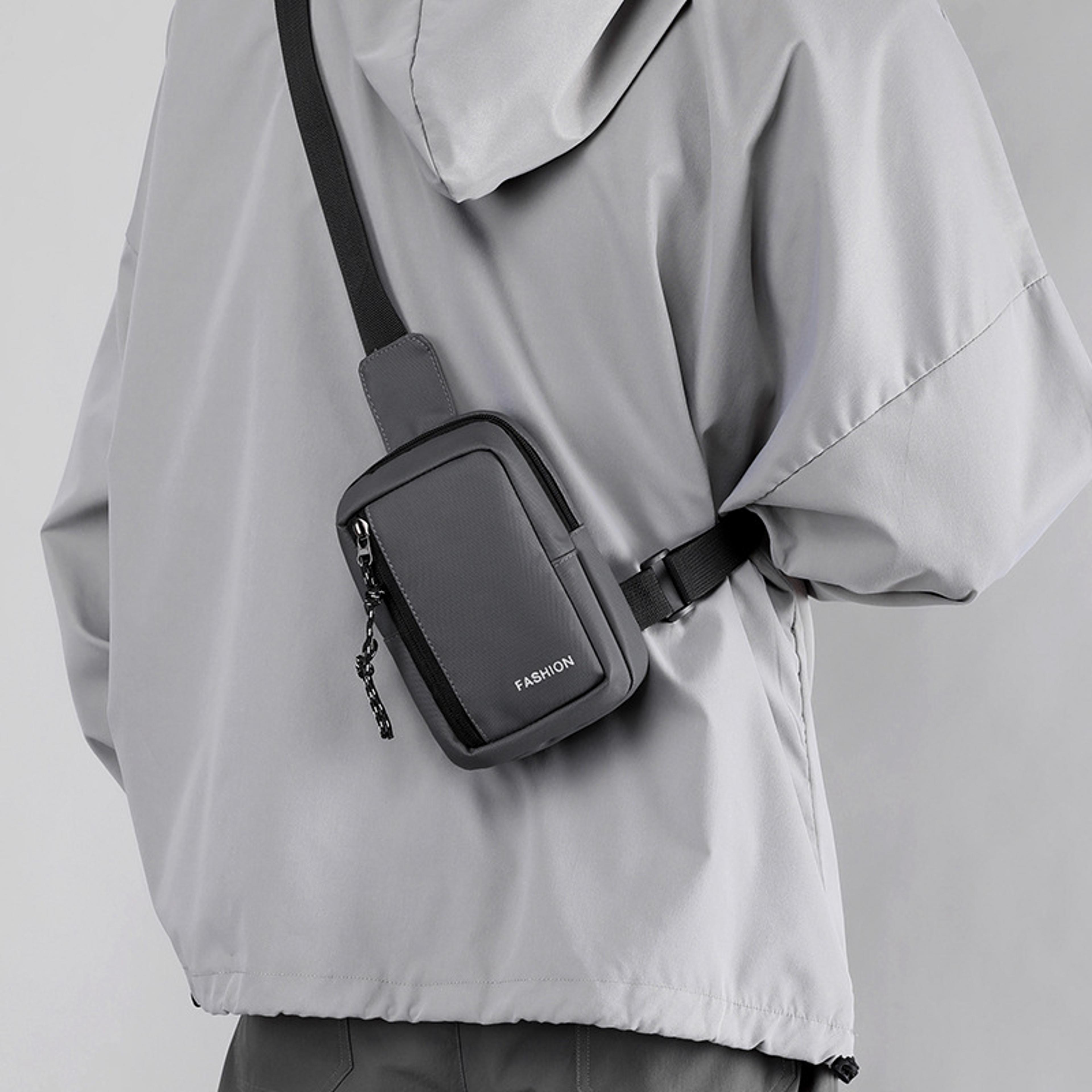 Mini Sling Chest Bag Men Women Waterproof Crossbody Phone Bag For Travel Hiking 9
