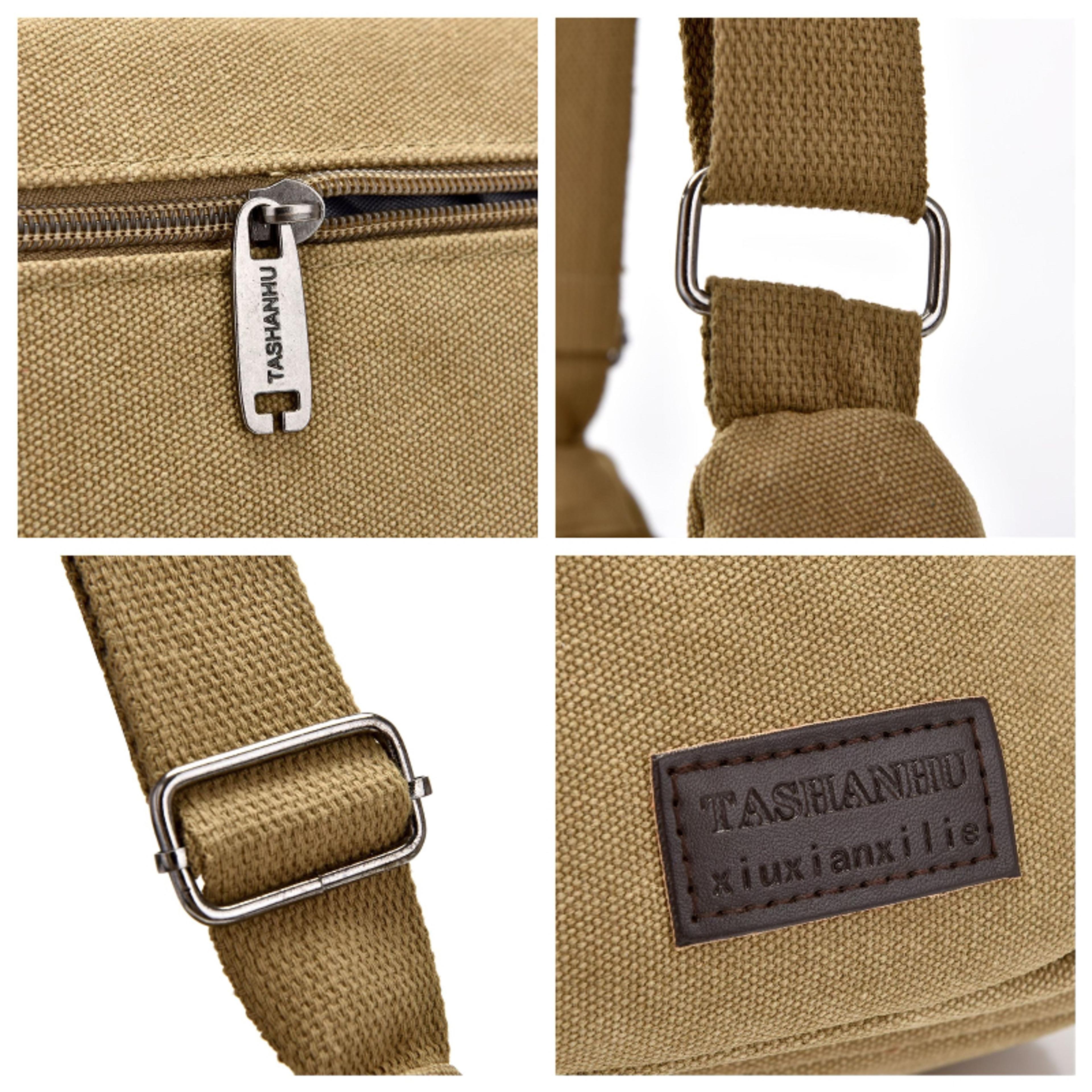 Men Tactical Fishing Chest Bag Outdoor Sling Shoulder Bag Durable Crossbody Pack For Hiking Camping 8