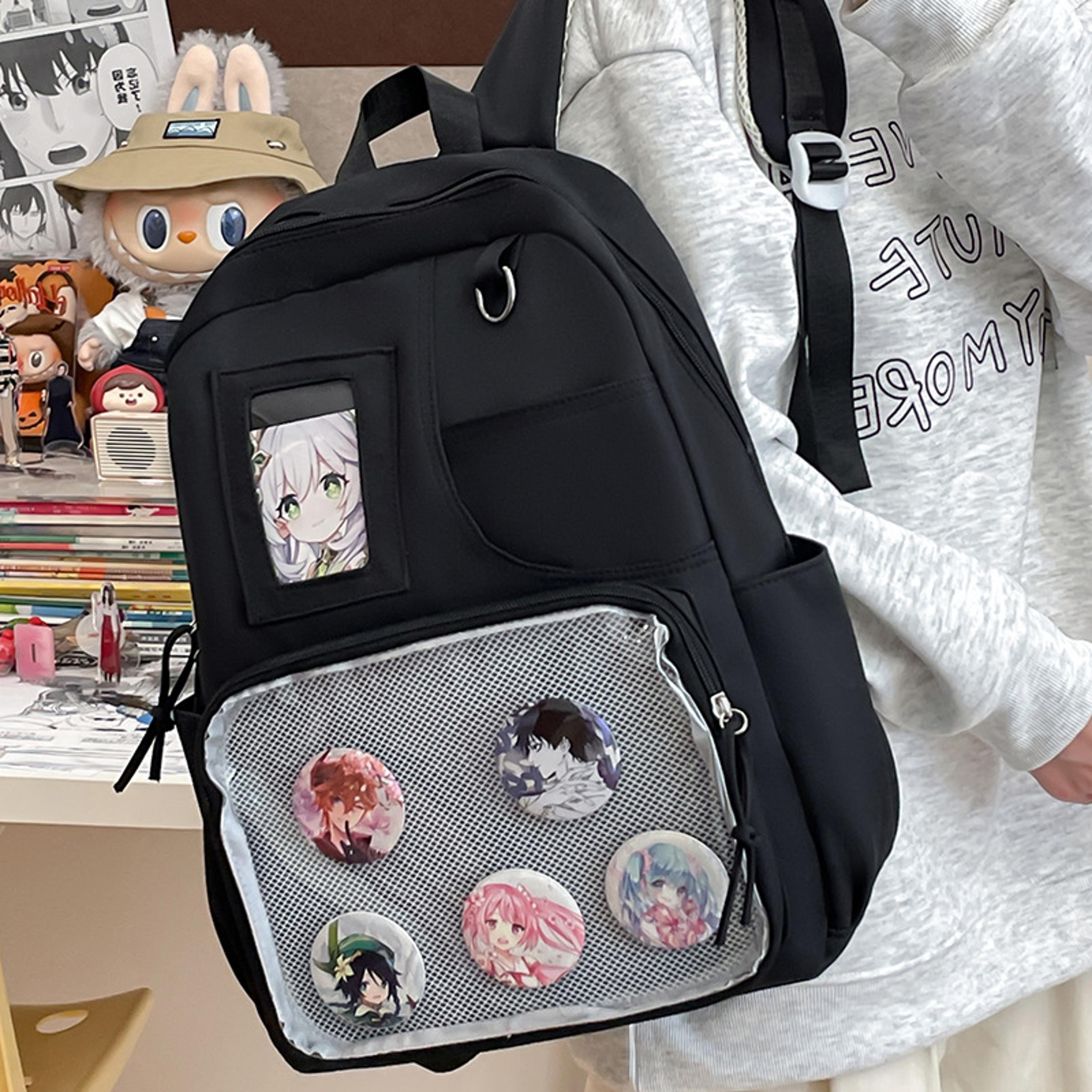 College Backpack Large Capacity Student Backpack For Women Casual Travel School Bag 6