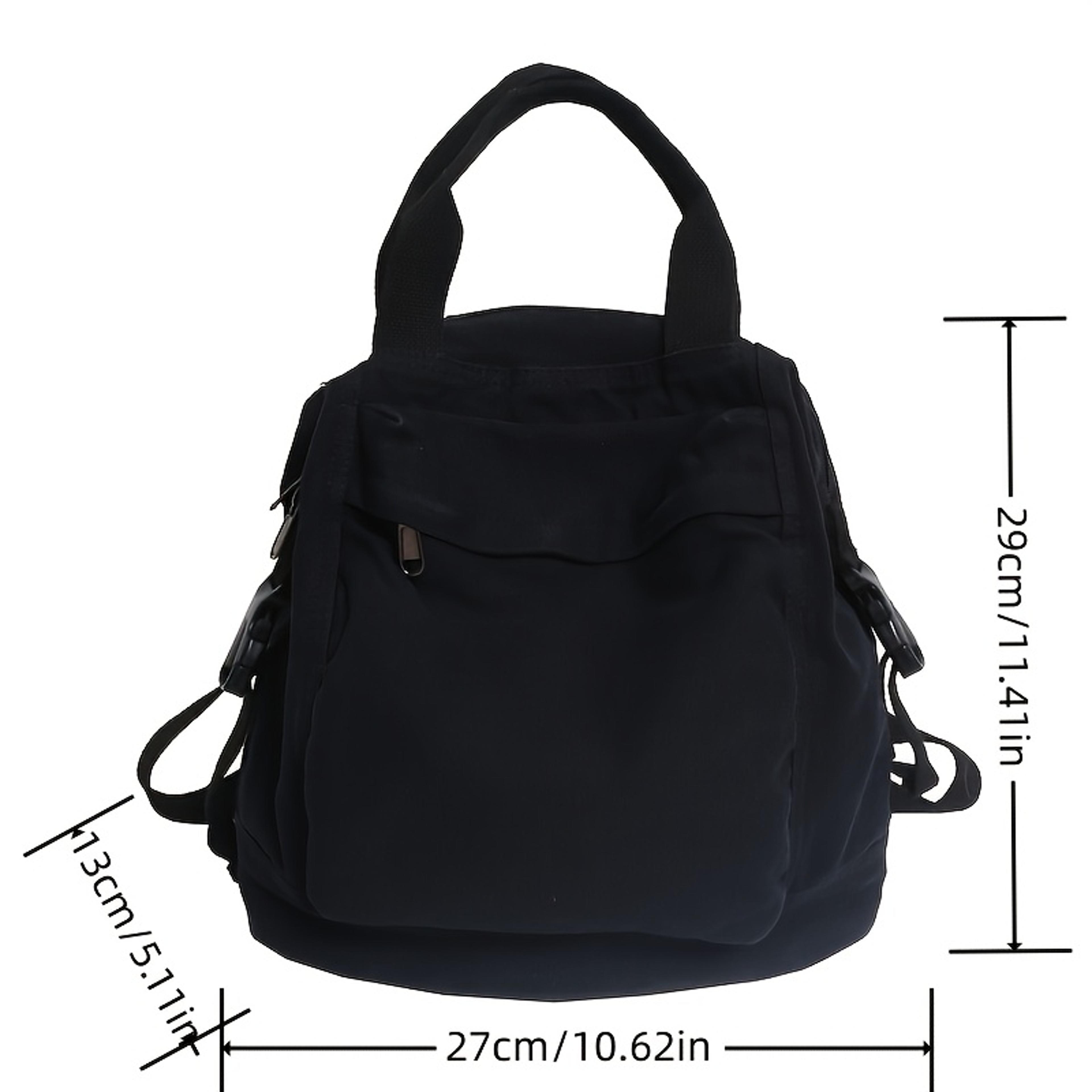 Backpack For Women Retro Large Capacity School Backpack Casual Travel Book Bag 4