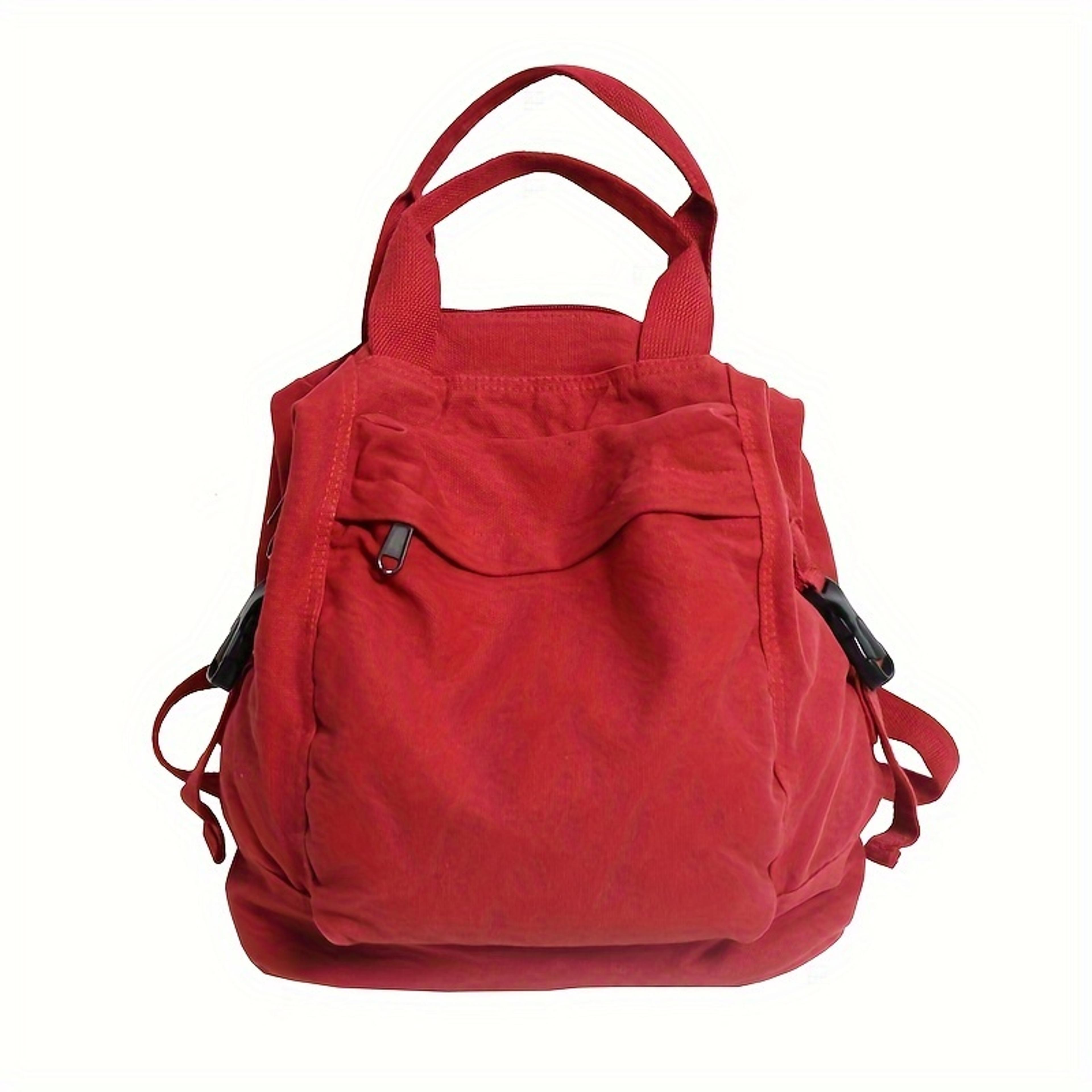 Backpack For Women Retro Large Capacity School Backpack Casual Travel Book Bag 2
