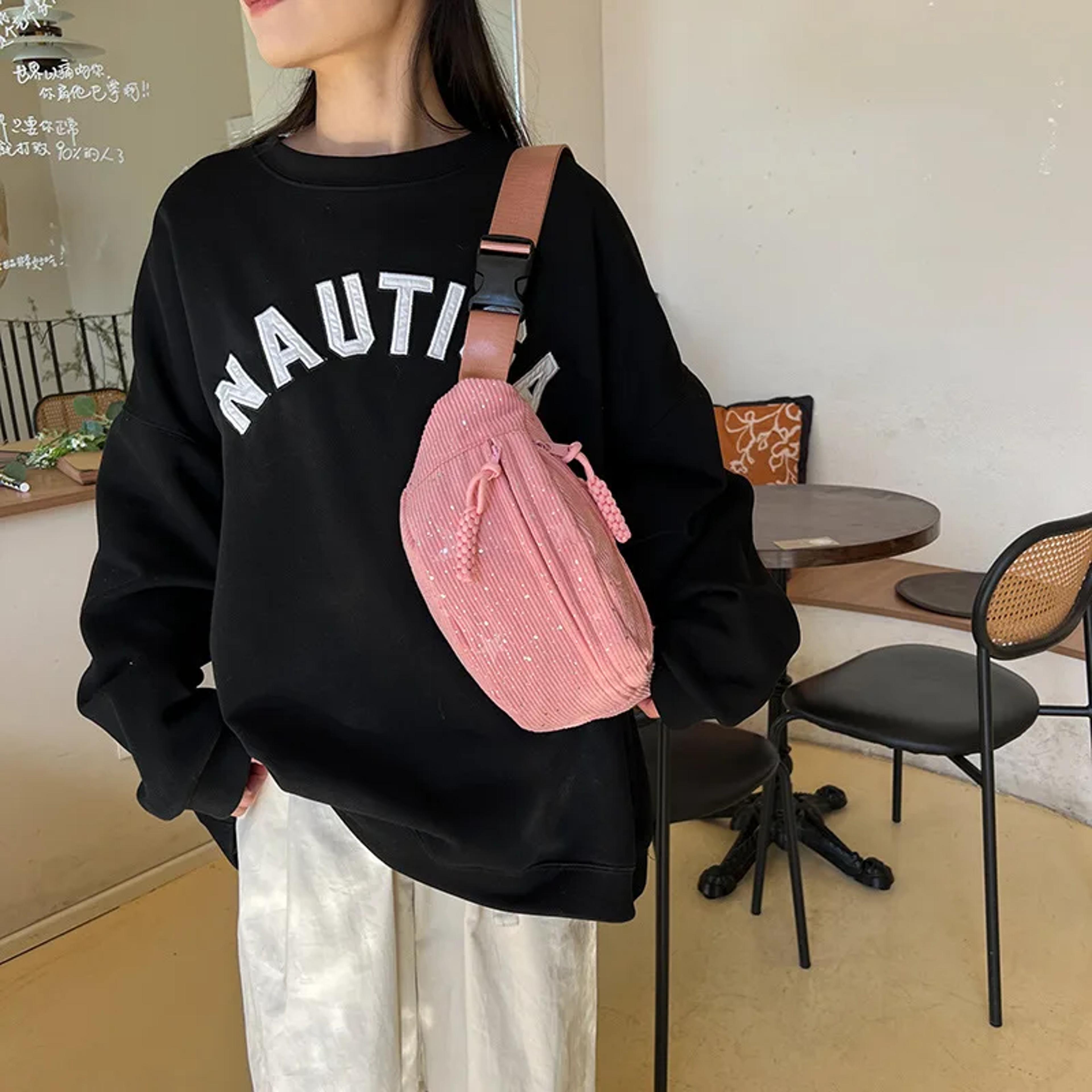 Minimalist Crossbody Chest Bag Large Capacity Waist Bag Casual Sling Shoulder Bag 3