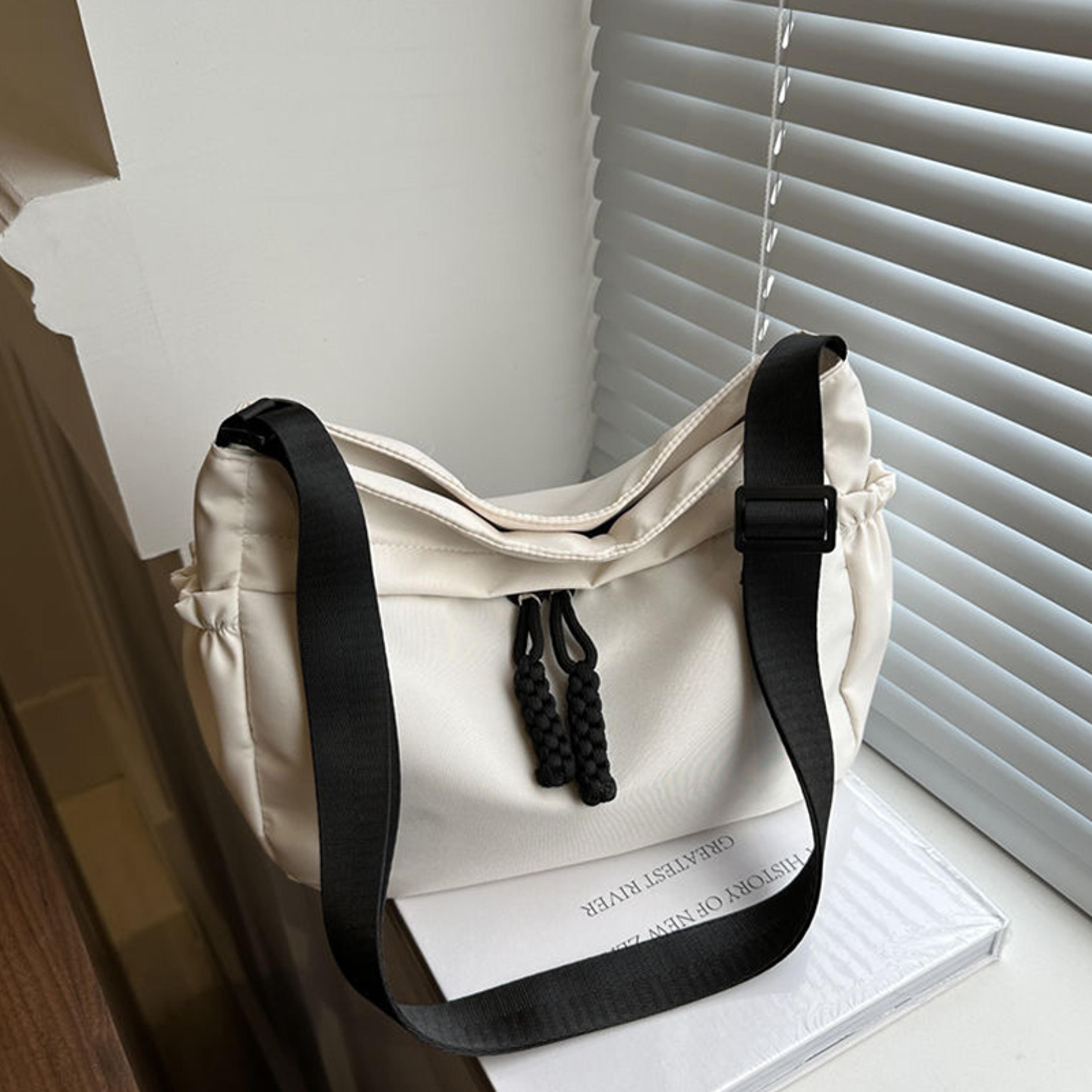 Womens Nylon Crossbody Bag Large Capacity Hobo Shoulder Purse Adjustable Strap Everyday Handbag 1