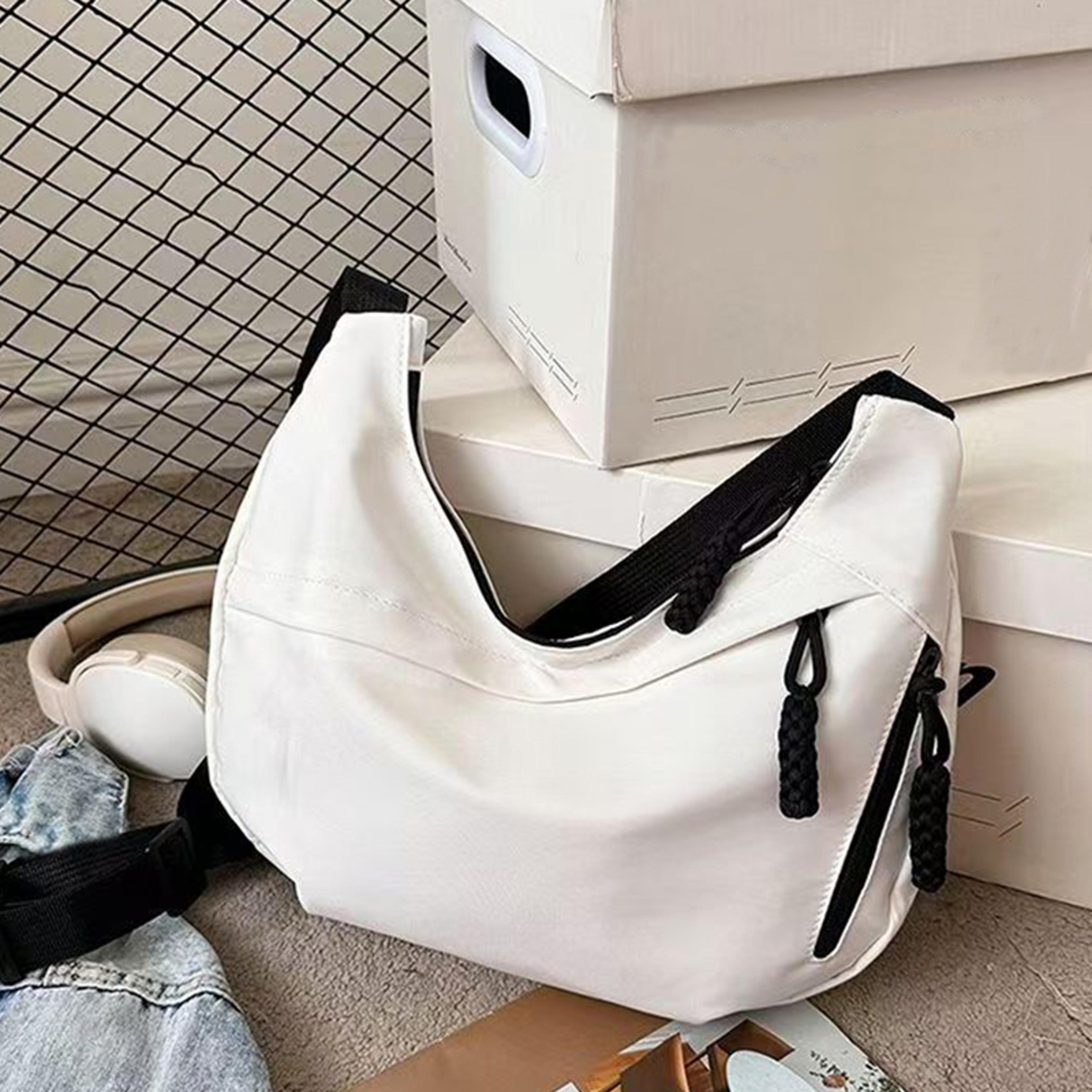 Womens Nylon Crossbody Bag Large Capacity Hobo Shoulder Purse Adjustable Strap Everyday Handbag 2
