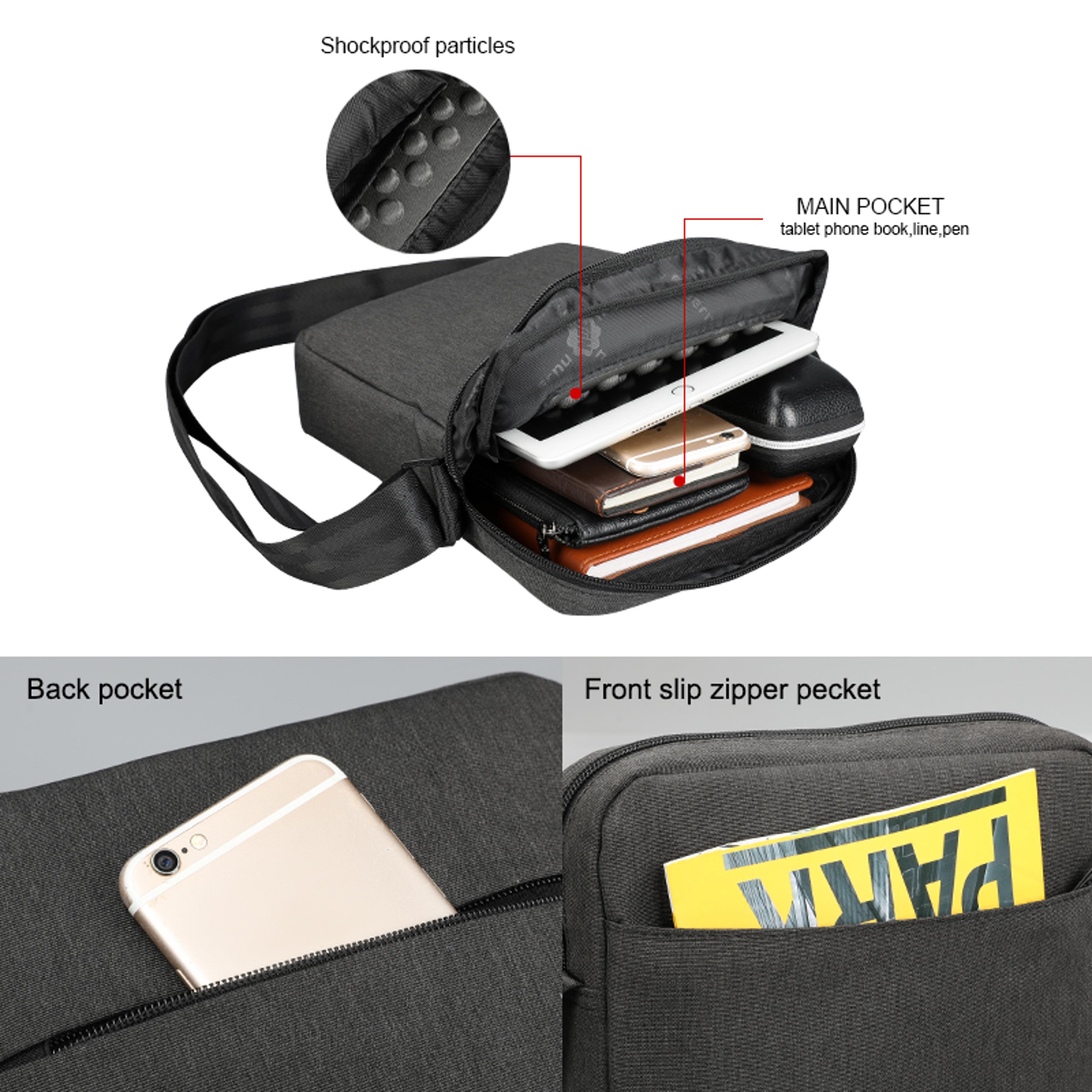 Tigernu Waterproof Mens Crossbody Messenger Bag For Business Travel Everyday Carry 7