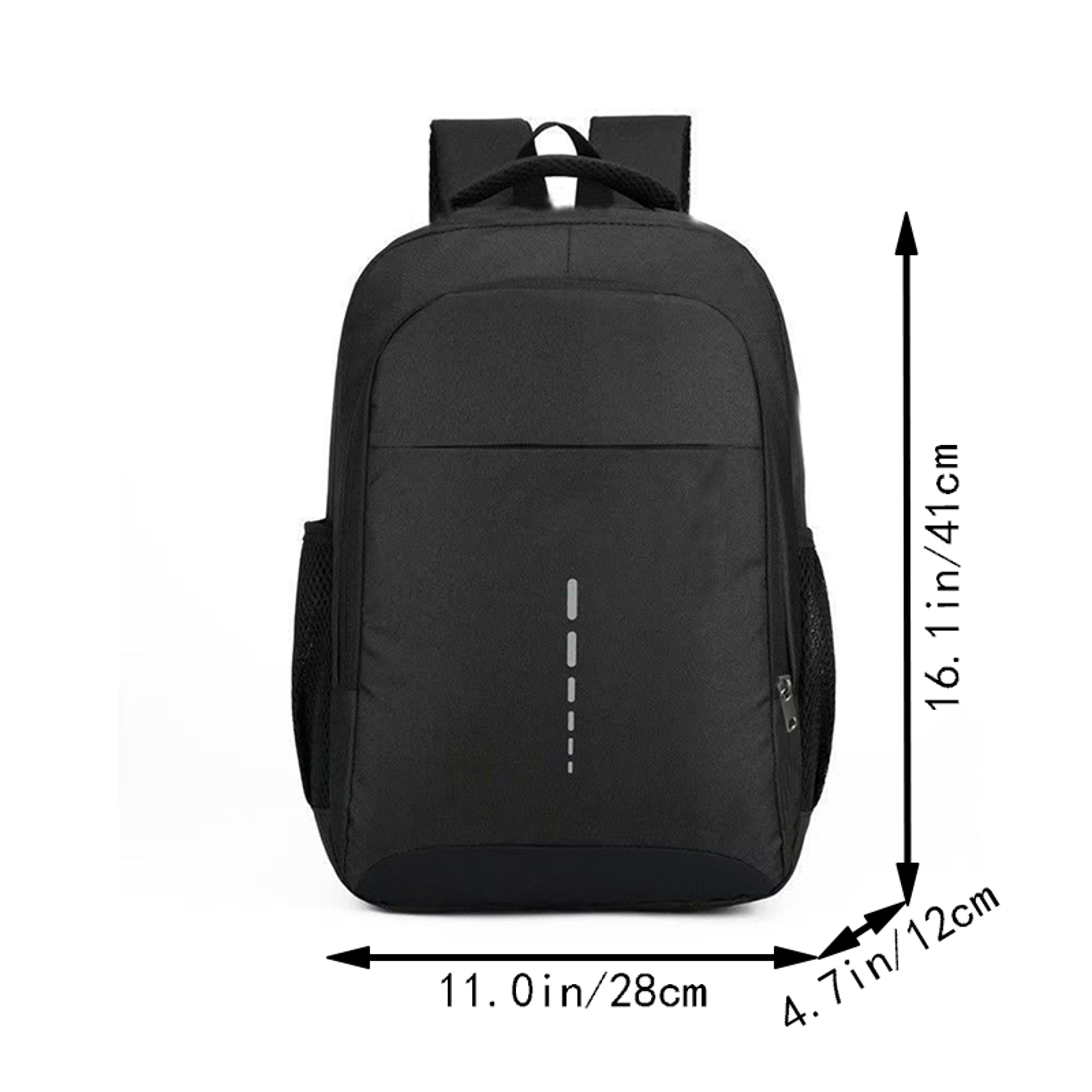 Multi Pocket Travel Laptop Backpack Large Capacity Work Bag 5