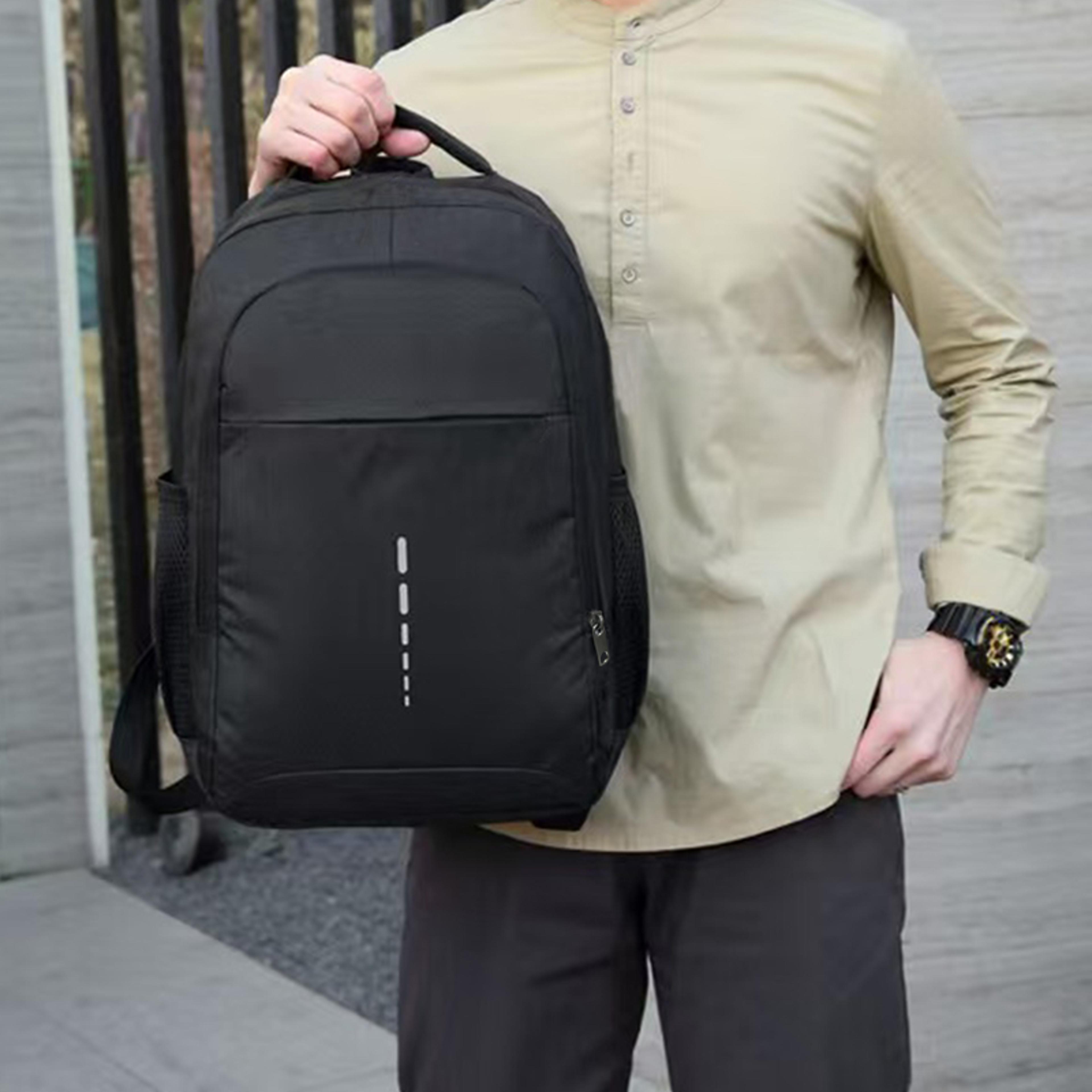 Multi Pocket Travel Laptop Backpack Large Capacity Work Bag 8