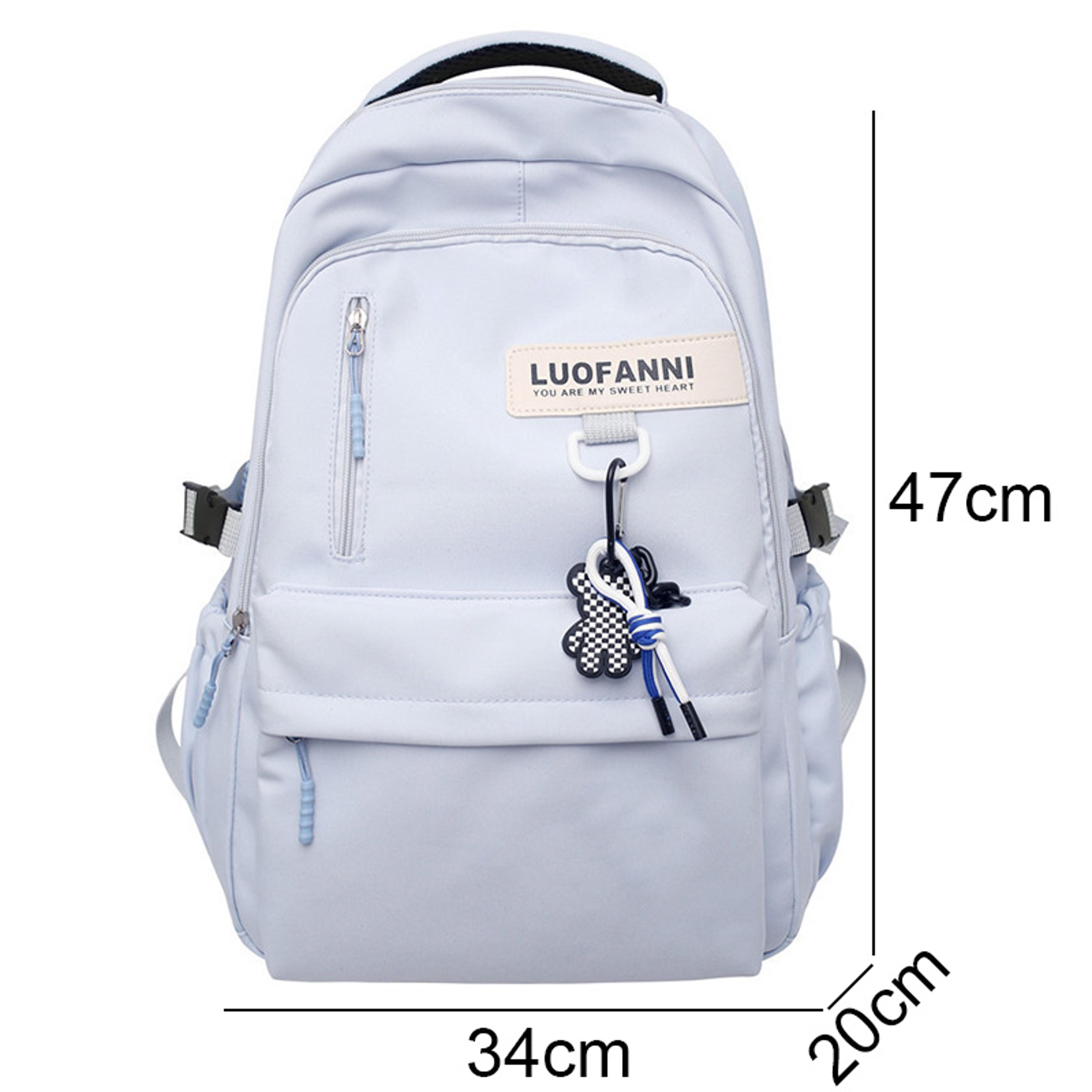High Capacity College Backpack Travel  Laptop School Bag 4