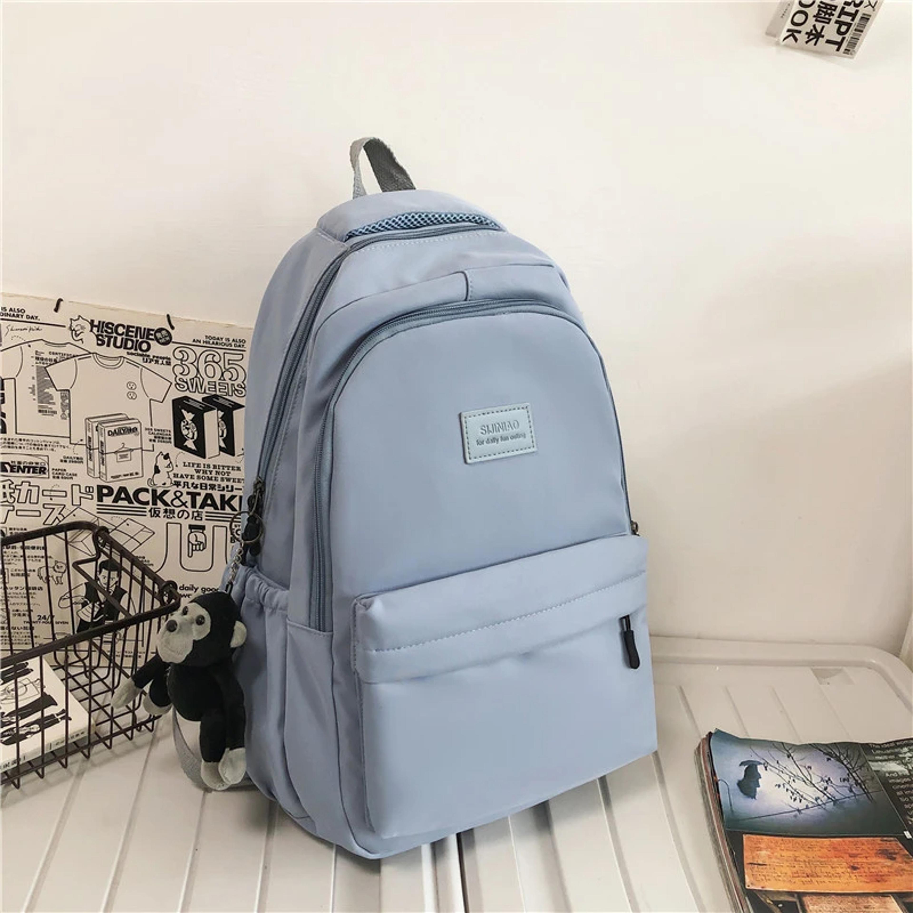 Women Multi Pocket Laptop Backpack Casual College School Bag Durable Travel Daypack 3