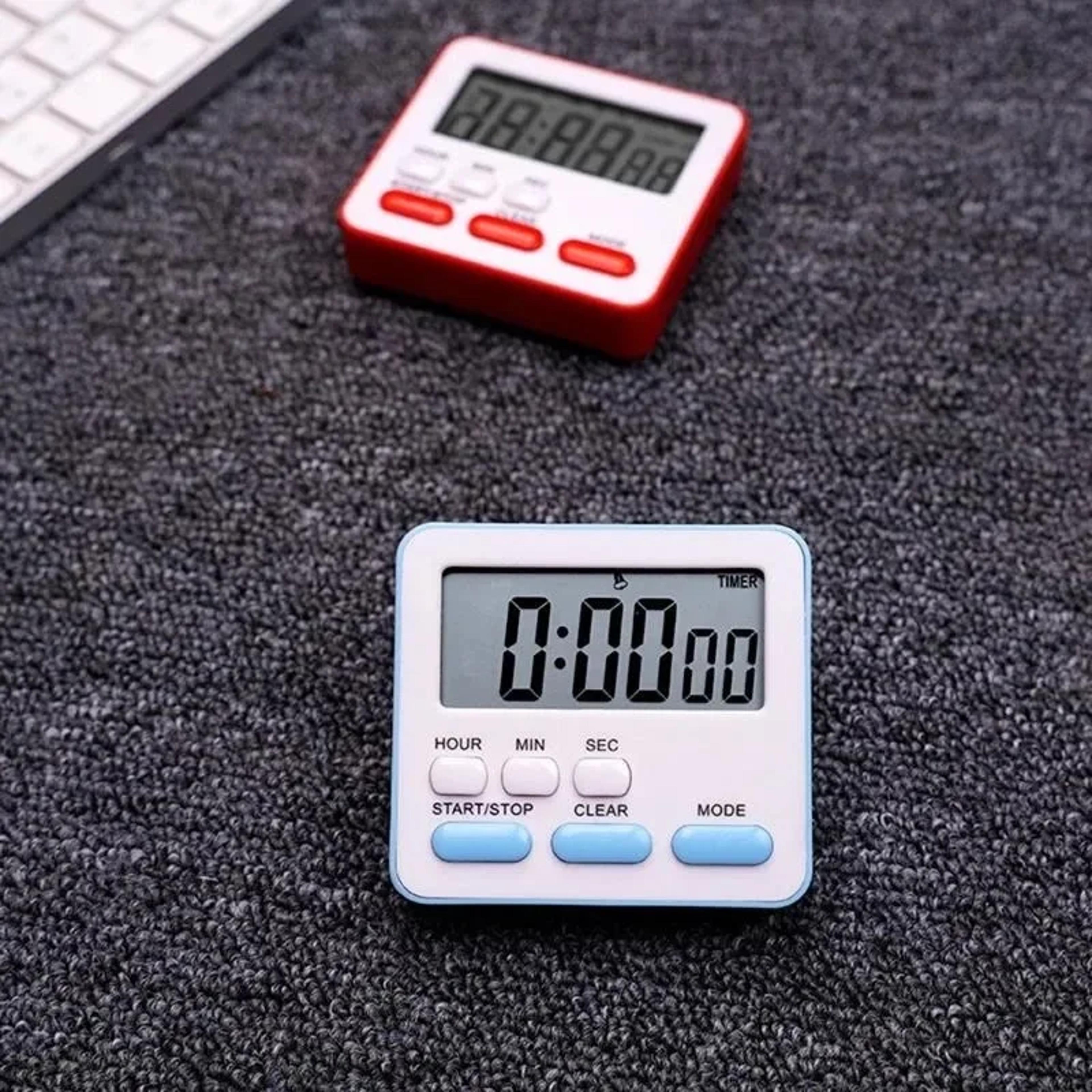 Digital Kitchen Timer Cooking Alarm Clock Countdown Stopwatch 3