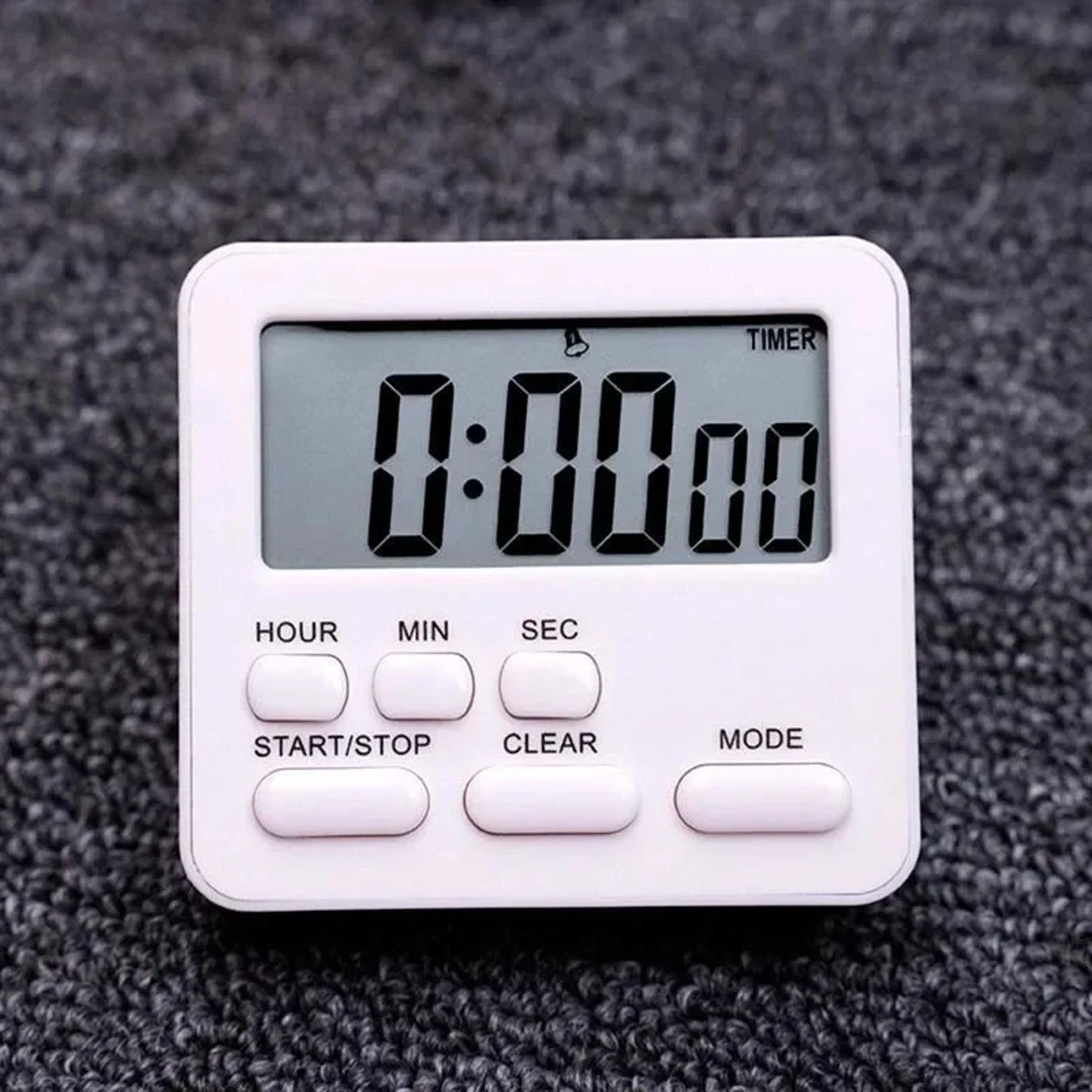 Digital Kitchen Timer Cooking Alarm Clock Countdown Stopwatch 4