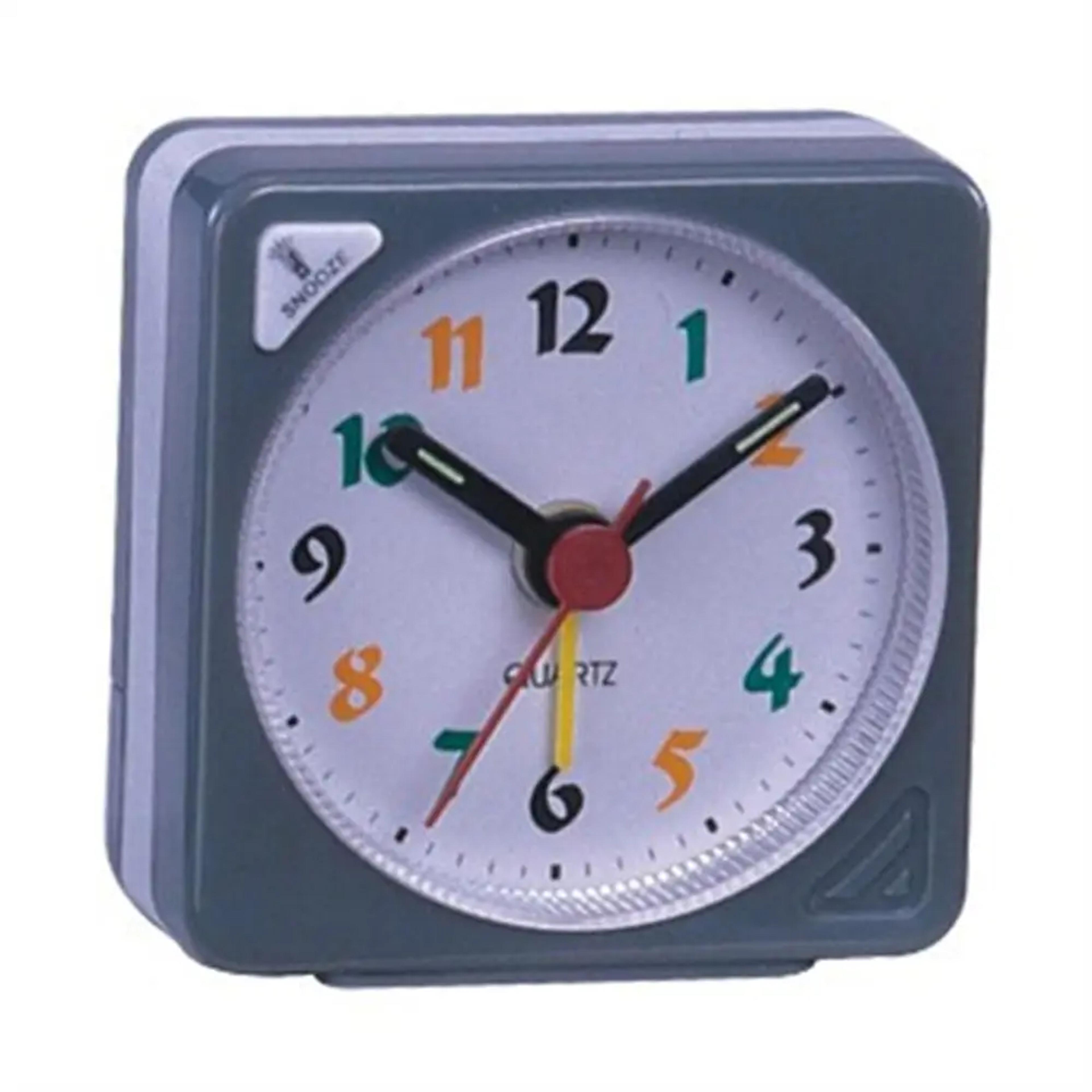 Silent No Tick Battery Operated Alarm Clock Bedside Number Clock Home Decor 2