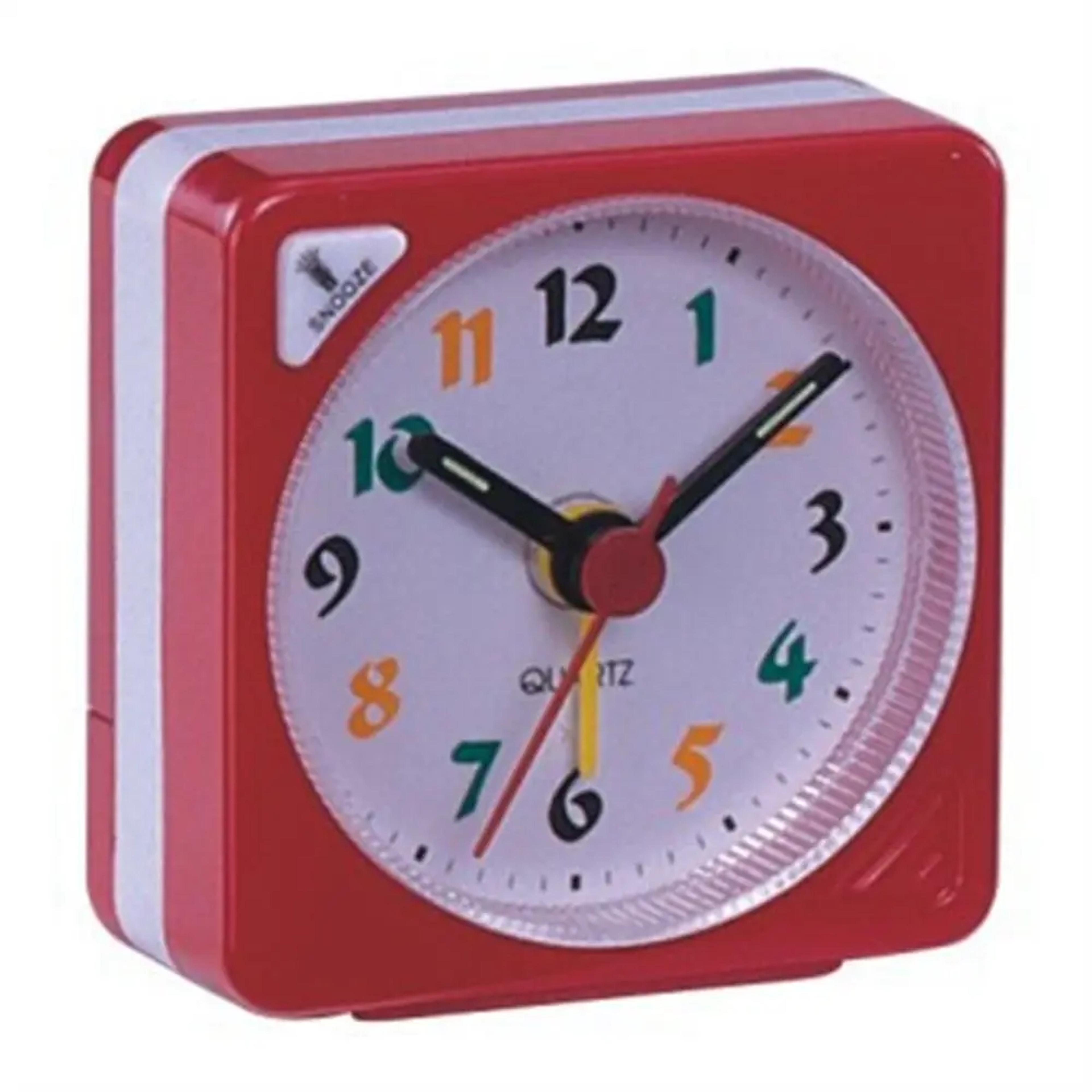 Silent No Tick Battery Operated Alarm Clock Bedside Number Clock Home Decor 1