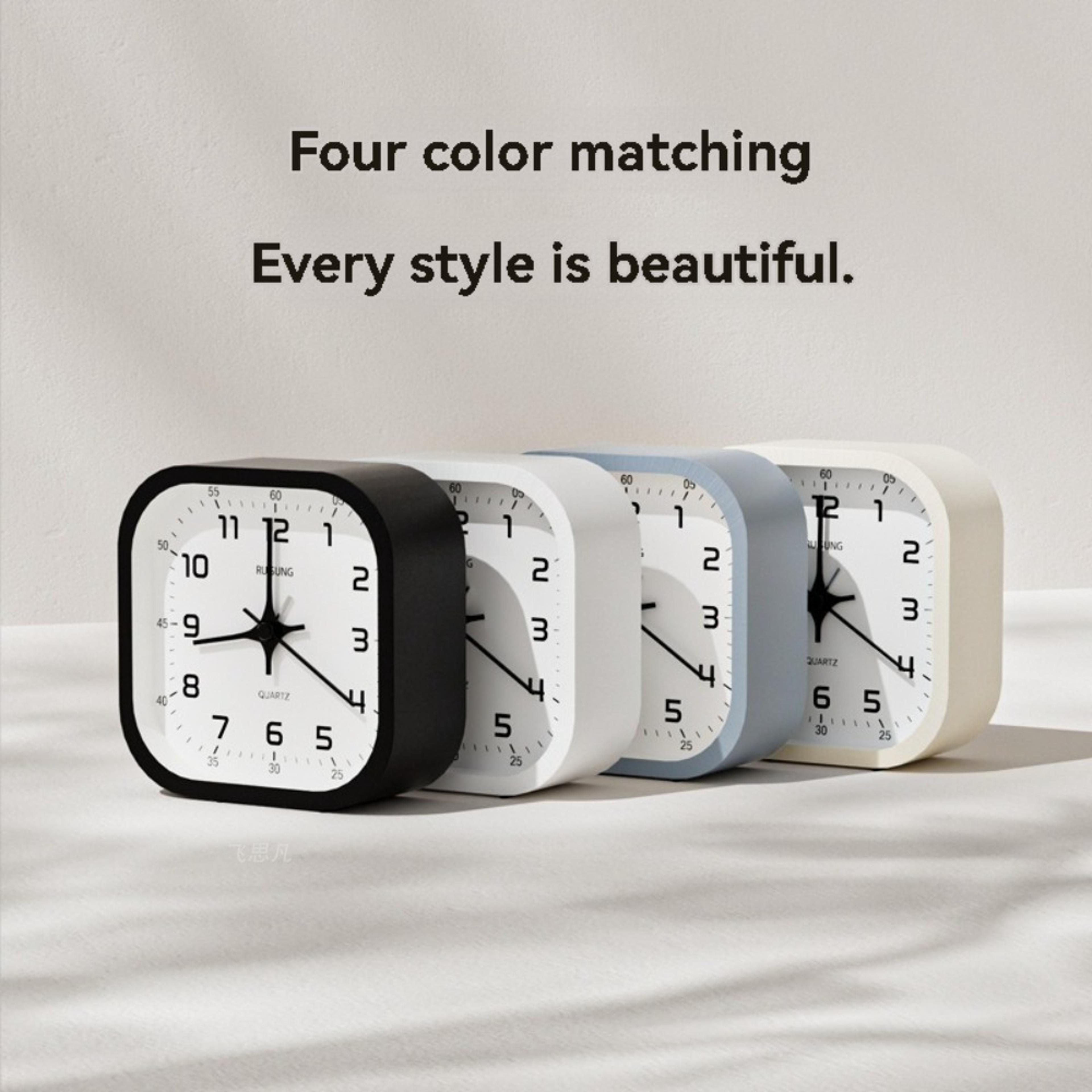 Kids Digital Alarm Clock Large Display Silent Bedside Clock For Children Room Desk Decor 4