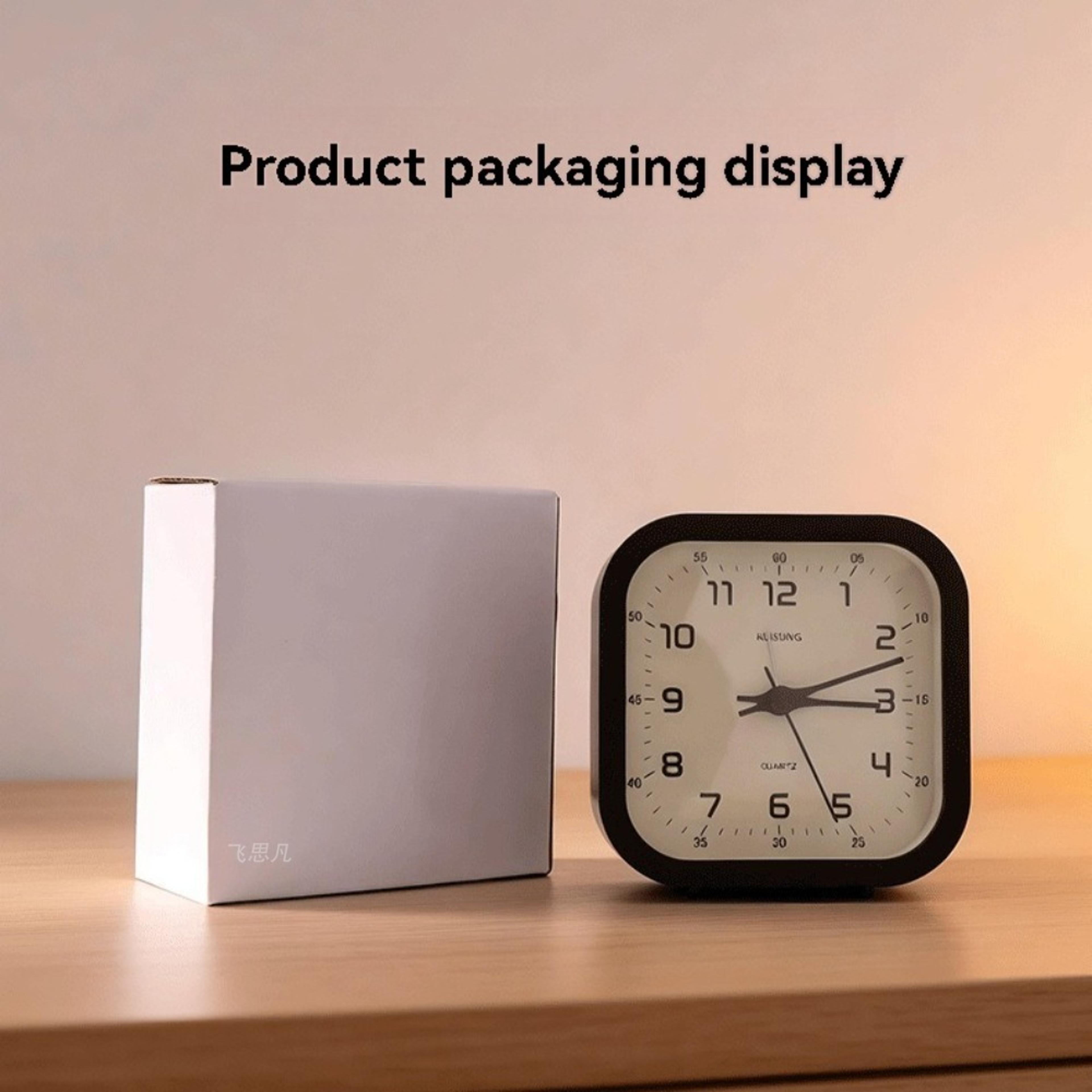 Kids Digital Alarm Clock Large Display Silent Bedside Clock For Children Room Desk Decor 6