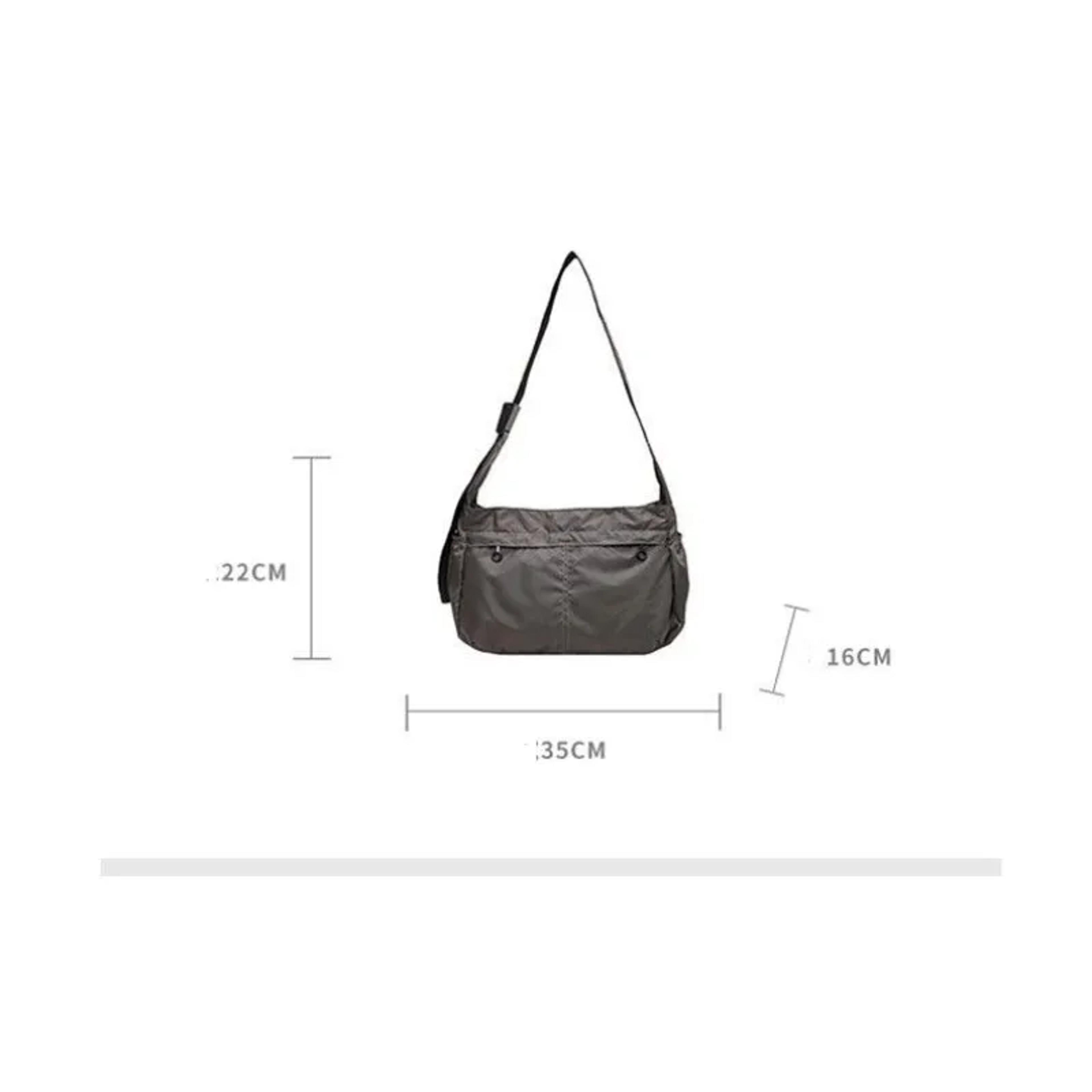 Tote Bag Large Capacity Nylon Crossbody Shoulder Bag Lightweight Everyday Travel Gym Tote 5