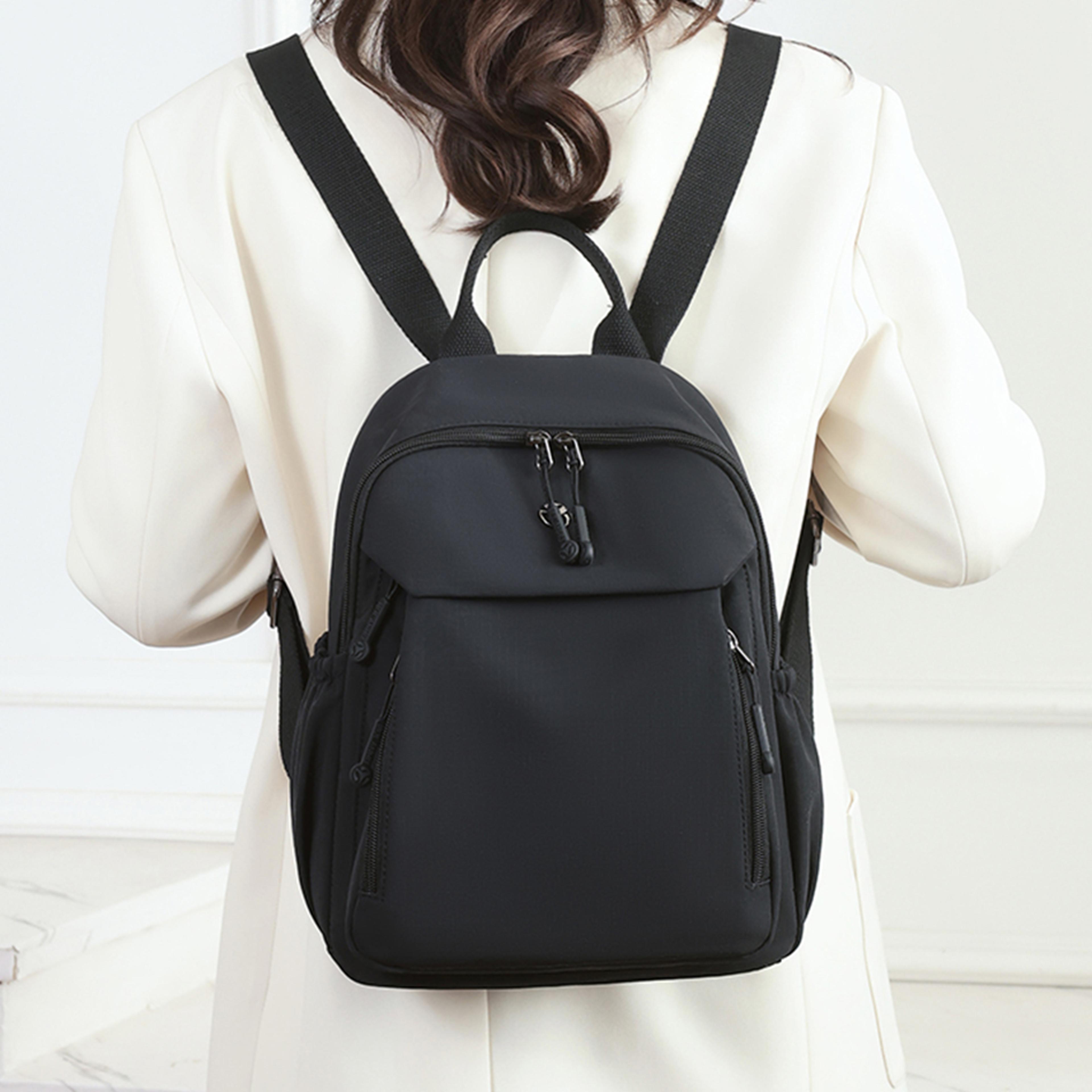Urban Nylon Backpack For Women Lightweight Travel Backpack Casual School Daypack 9
