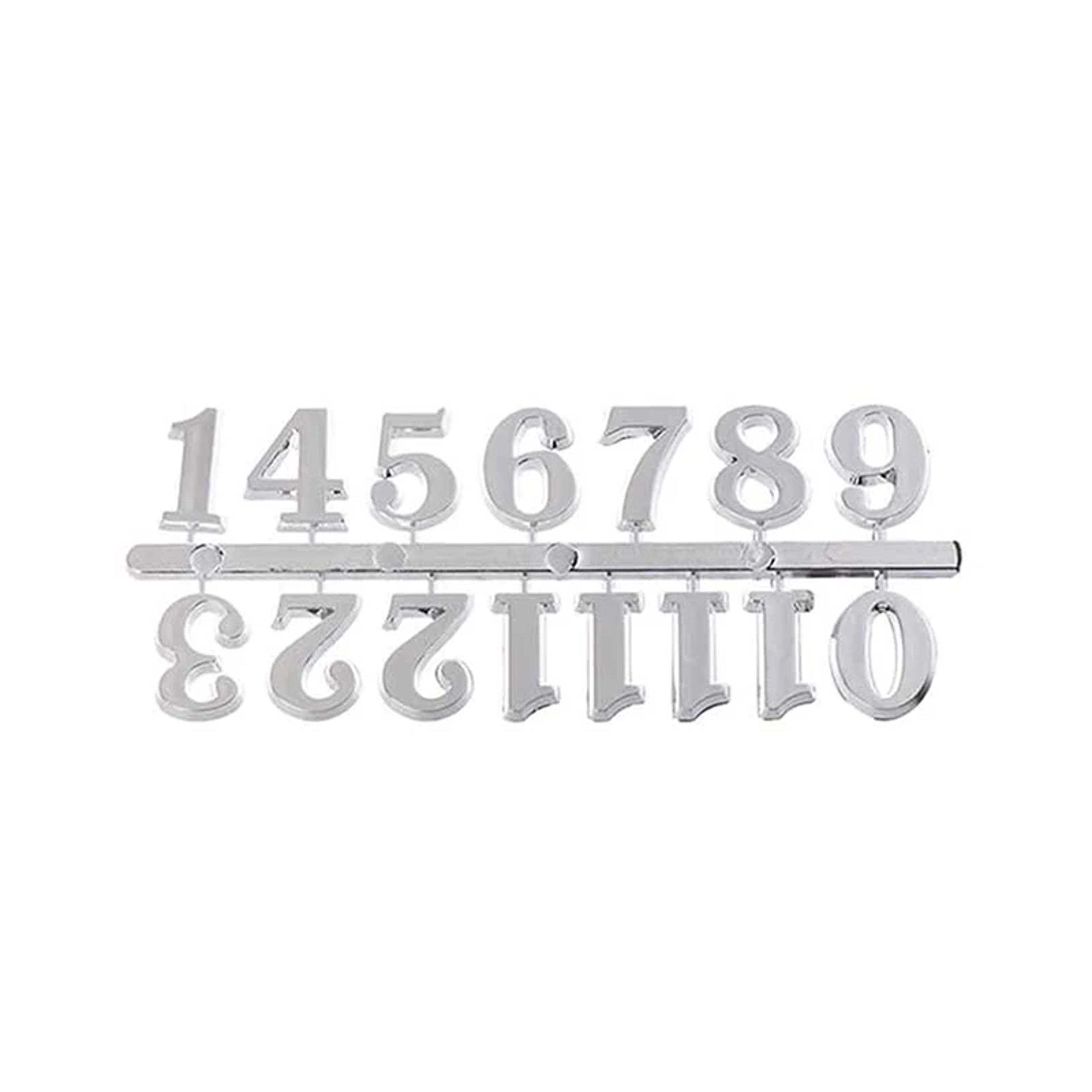 DIY Clock Numerals Wall Clock Replacement Parts Roman Numeral Clock Stickers For Quartz Clock Repai 1