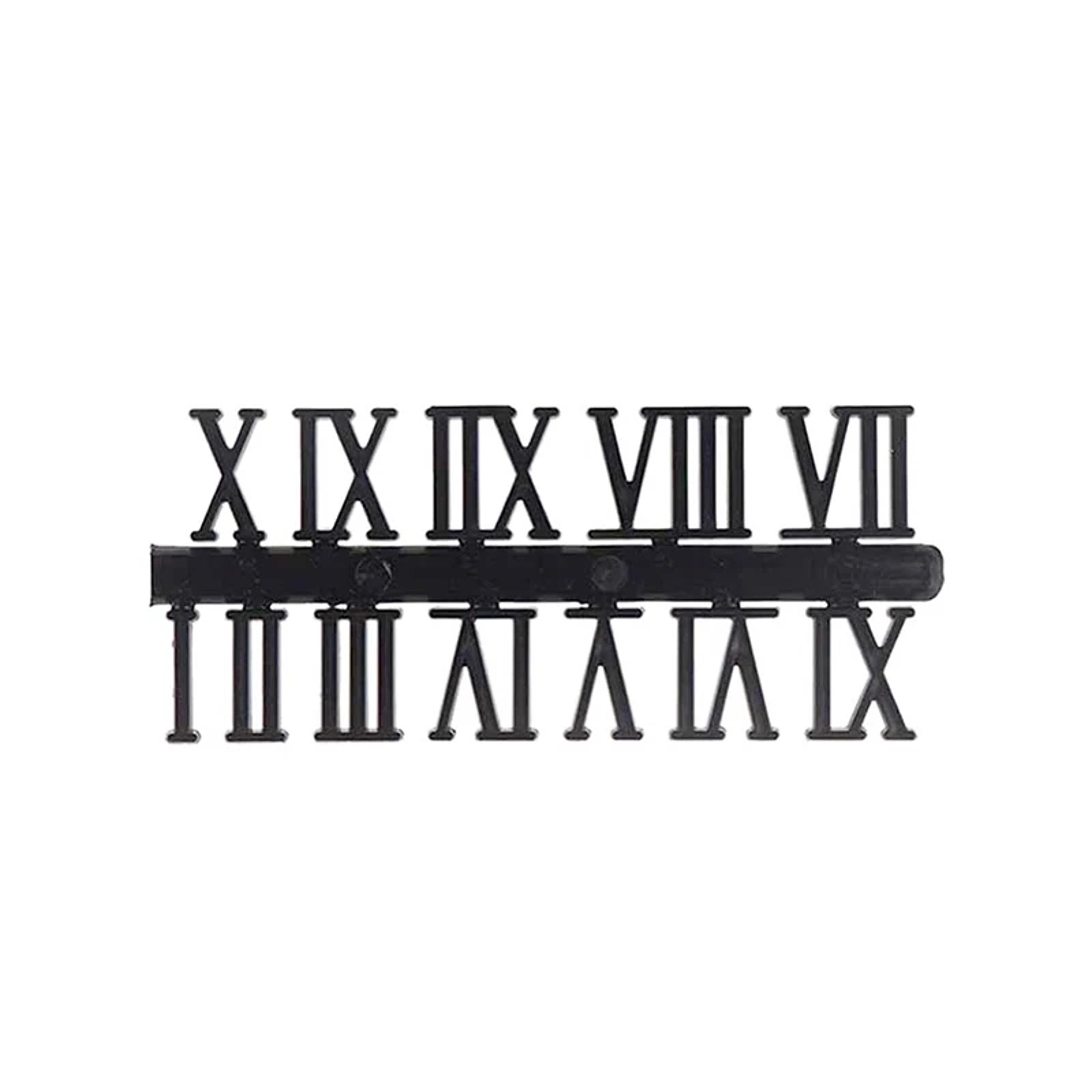 DIY Clock Numerals Wall Clock Replacement Parts Roman Numeral Clock Stickers For Quartz Clock Repai 5