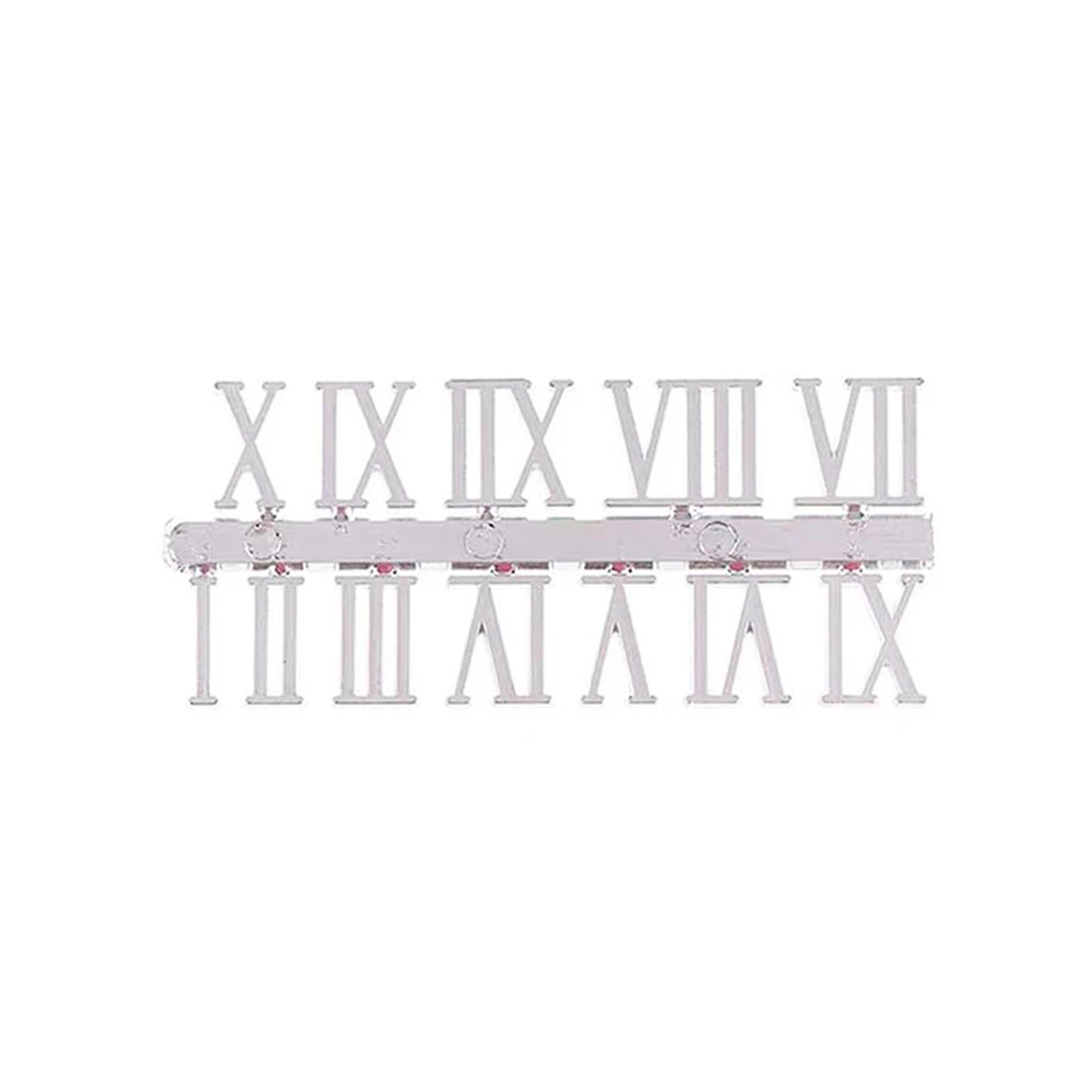 DIY Clock Numerals Wall Clock Replacement Parts Roman Numeral Clock Stickers For Quartz Clock Repai 6