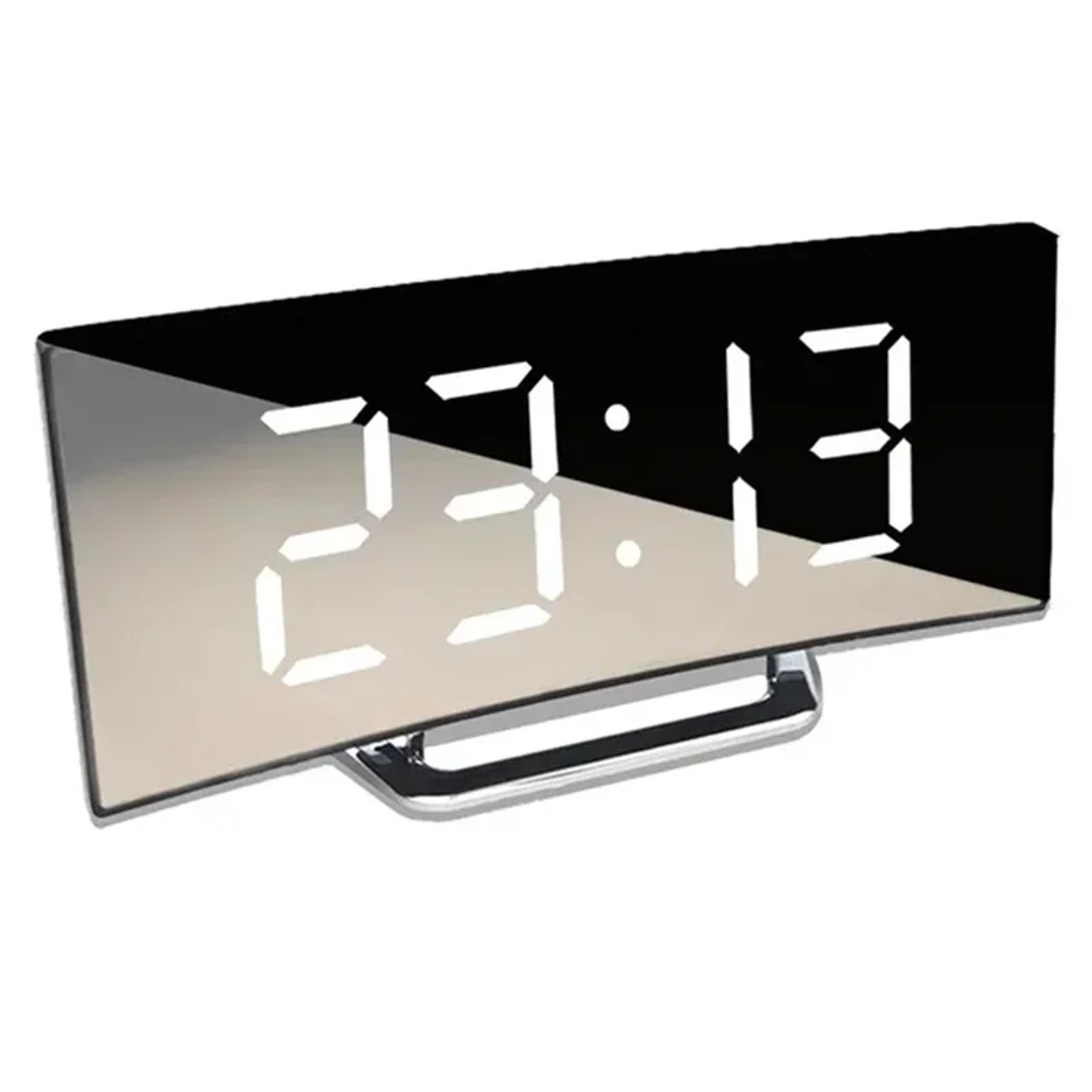 Smart LED Digital Alarm Clock For Bedroom Bedside Desk With Bright Display And Modern Home Decor 2