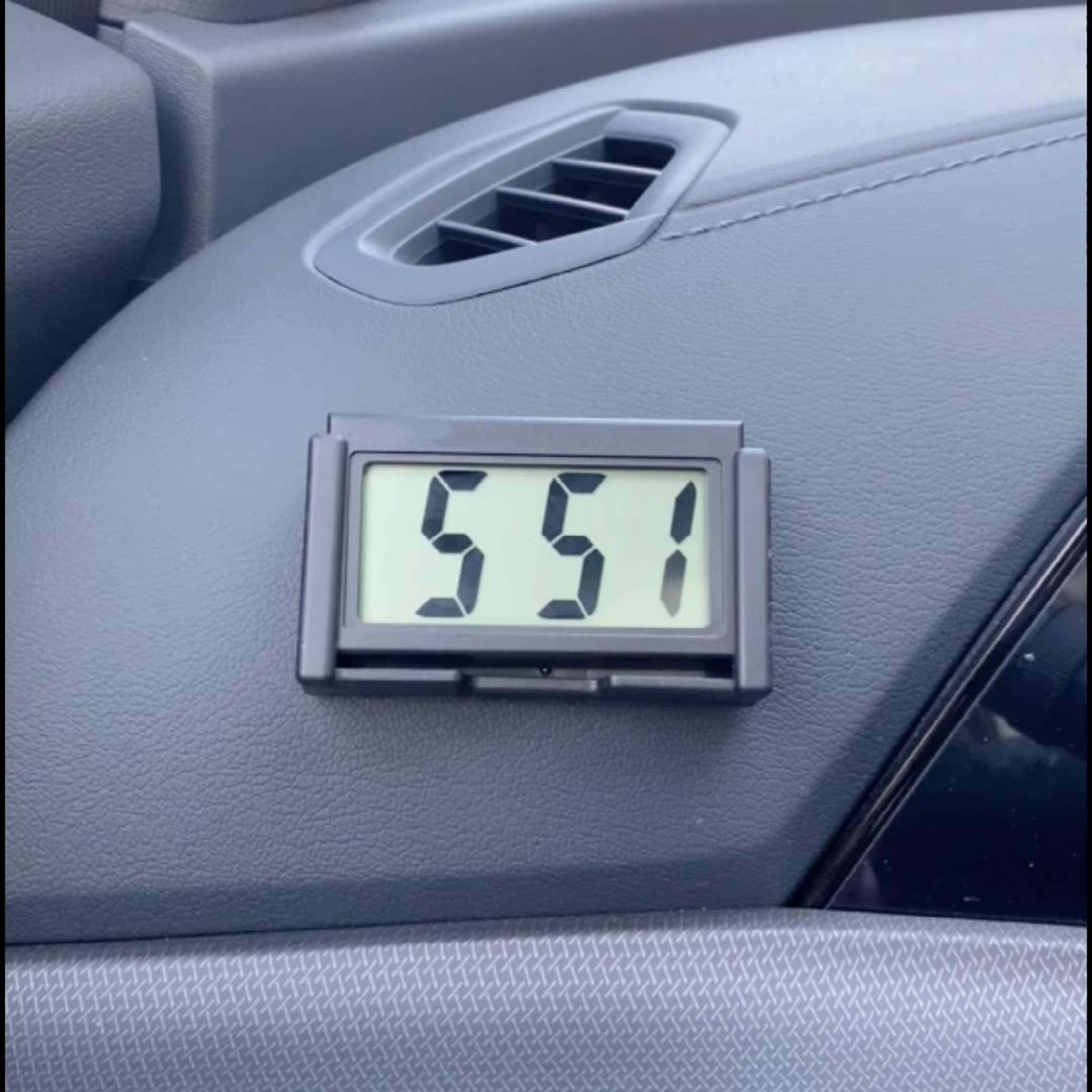 Portable Mini Desk Clock Quiet Digital Travel Clock For Home Office Car Students 6
