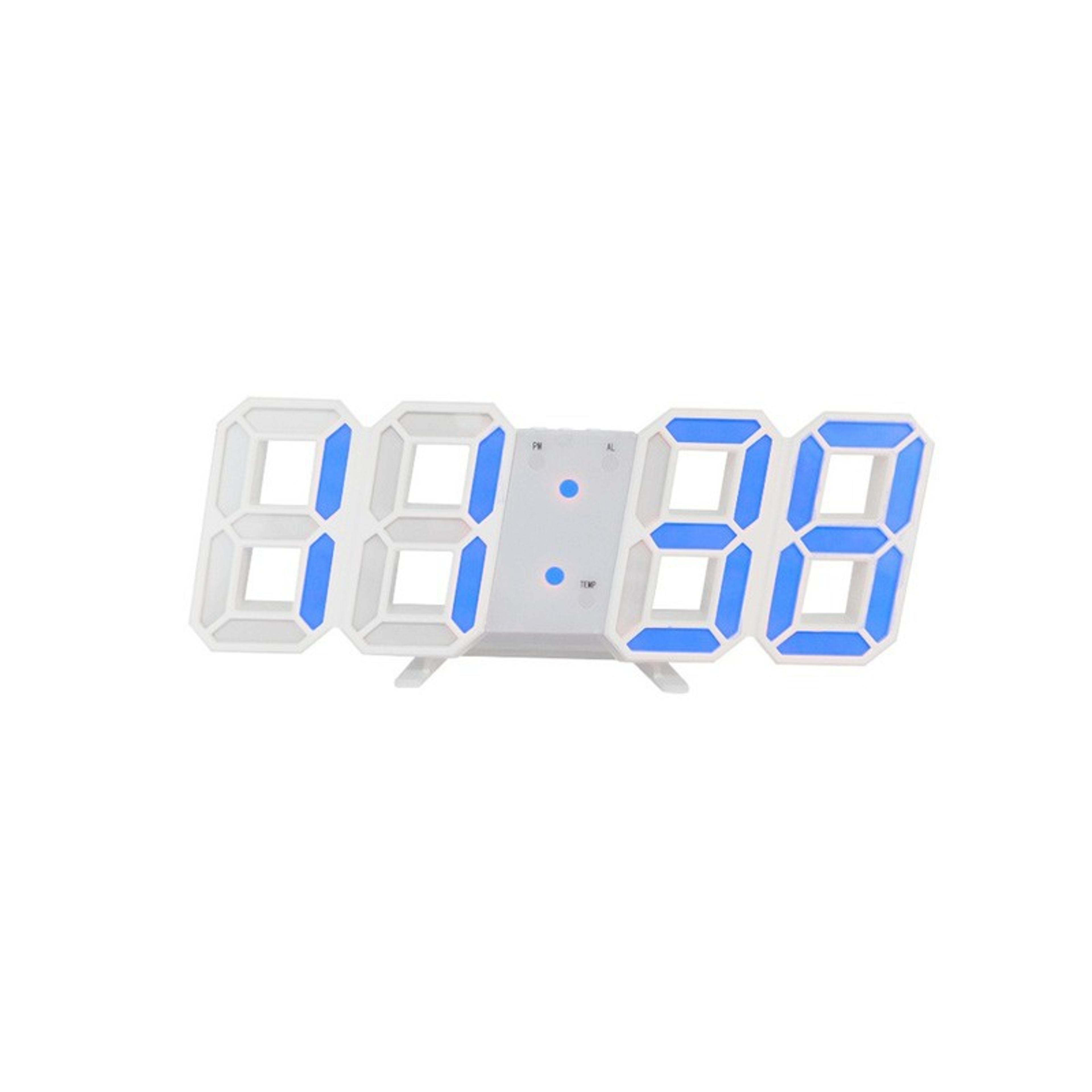 LED Digital Alarm Clock With Temperature Display Modern Wall And Desk Clock For Home And Office 2