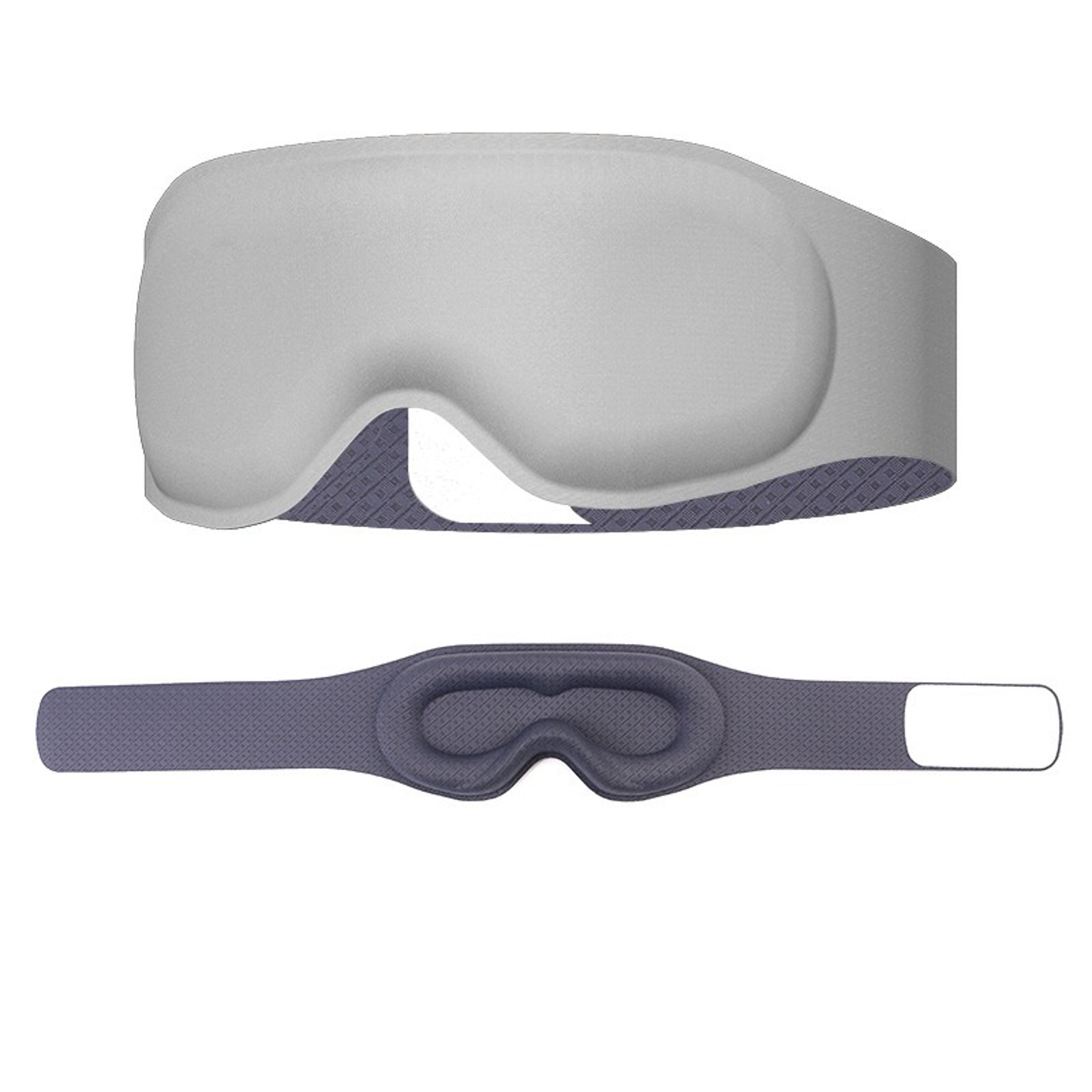 sleep mask zero pressure contoured eye mask for travel, nap and deep rest