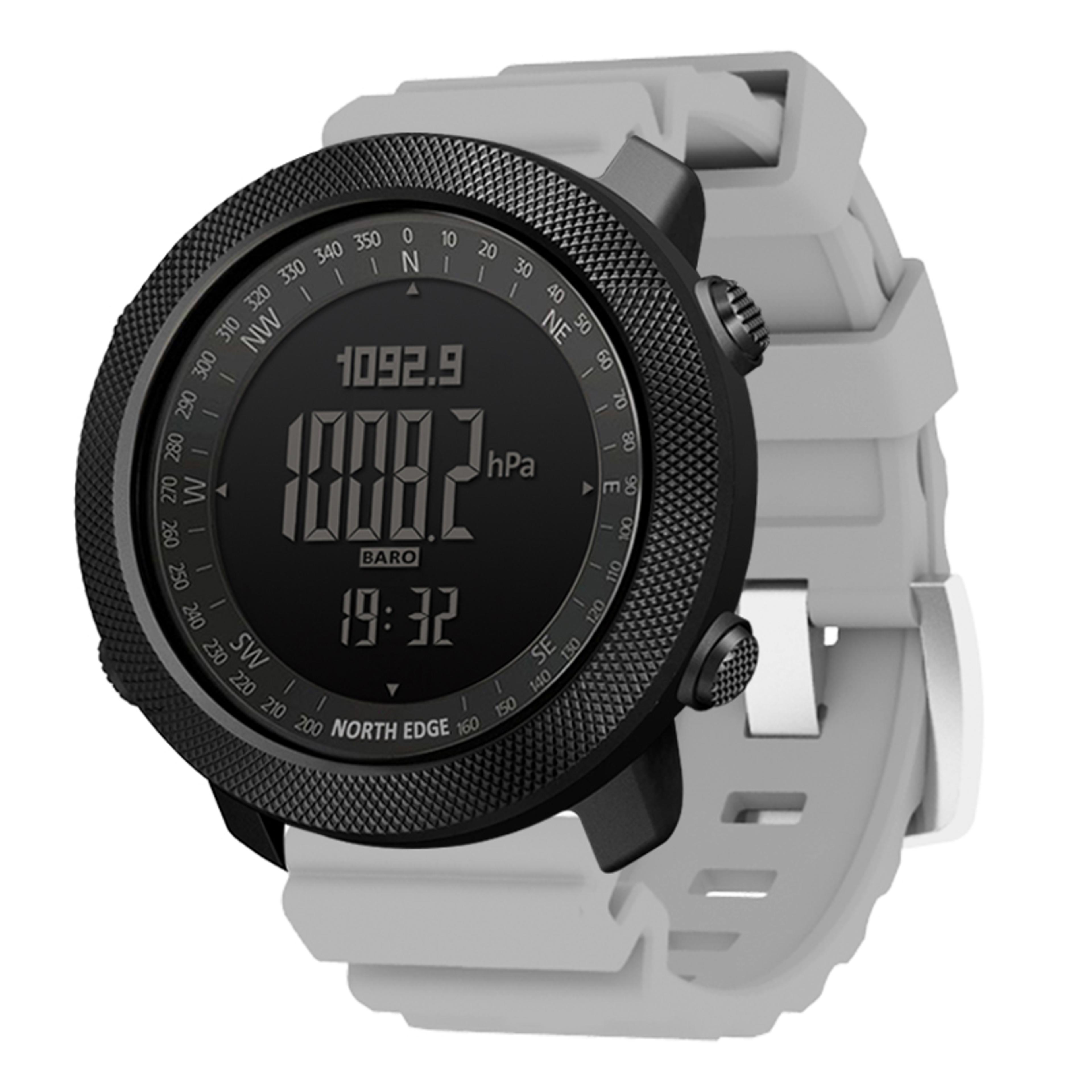 north edge apache waterproof led compass sports watch