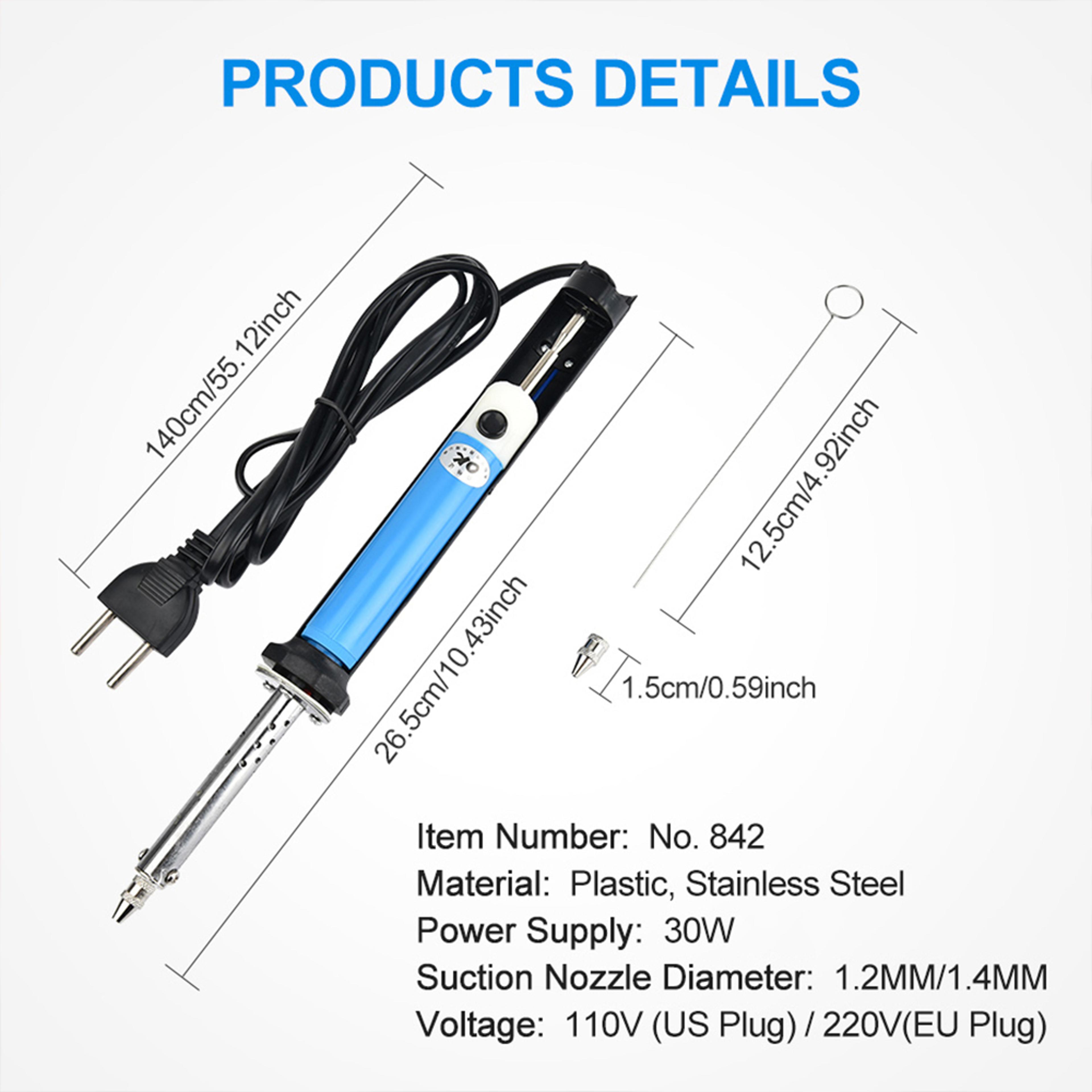 Electric Desoldering Pen Tin Sucker Vacuum Pump Tool 2