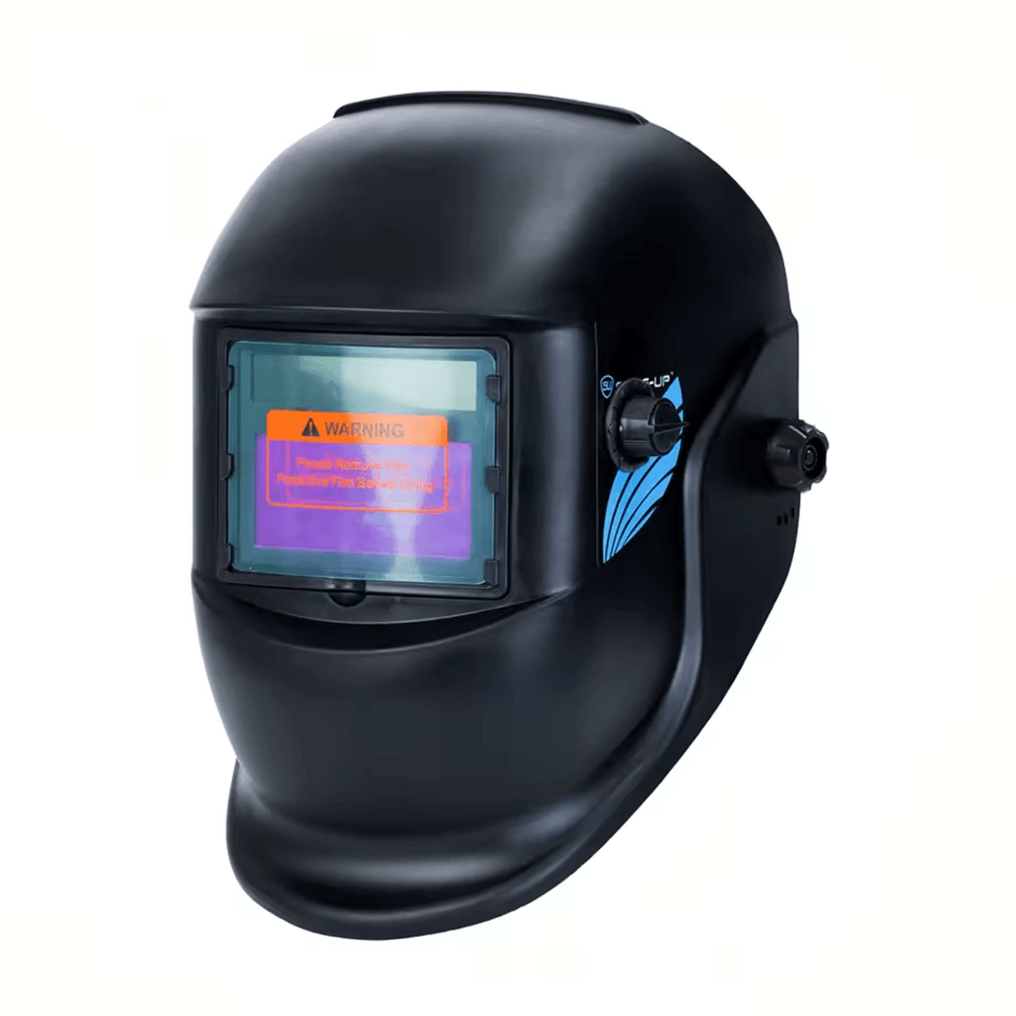 professional auto darkening true color welding helmet for mma mig