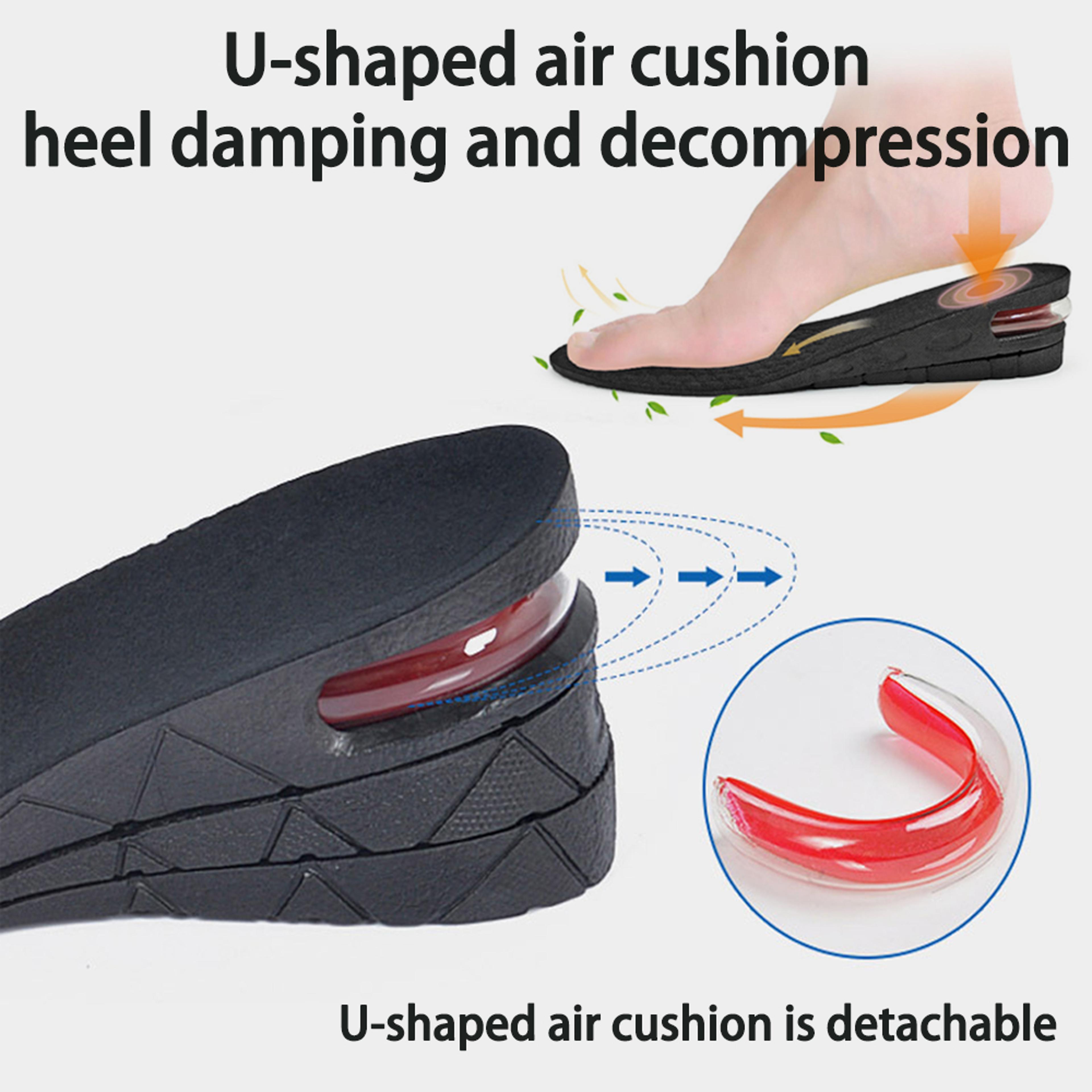Invisible Height Increase Insoles Adjustable Cut Air Cushion 11