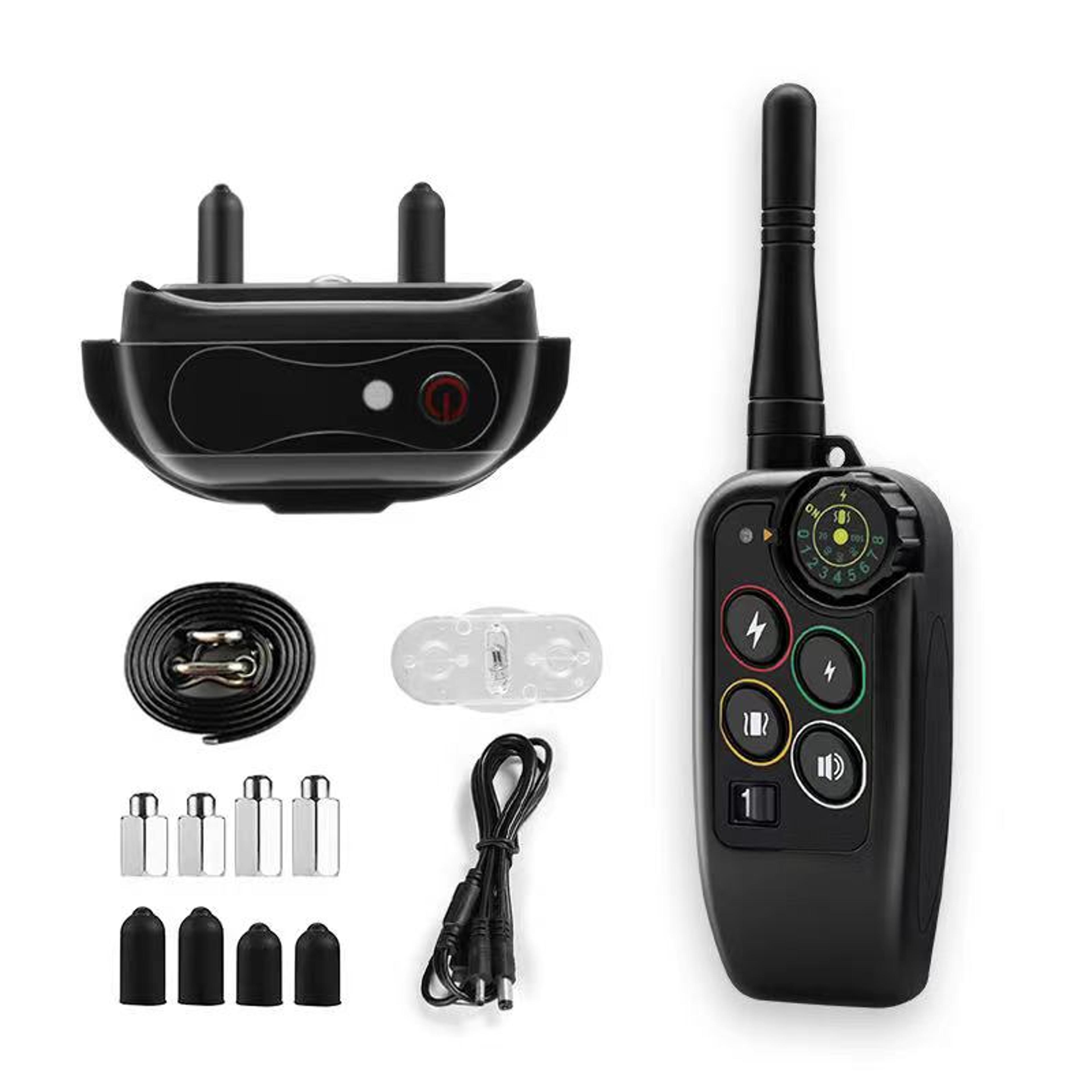 1000m Waterproof Remote Dog Training Collar Shock Vibration Sound 8