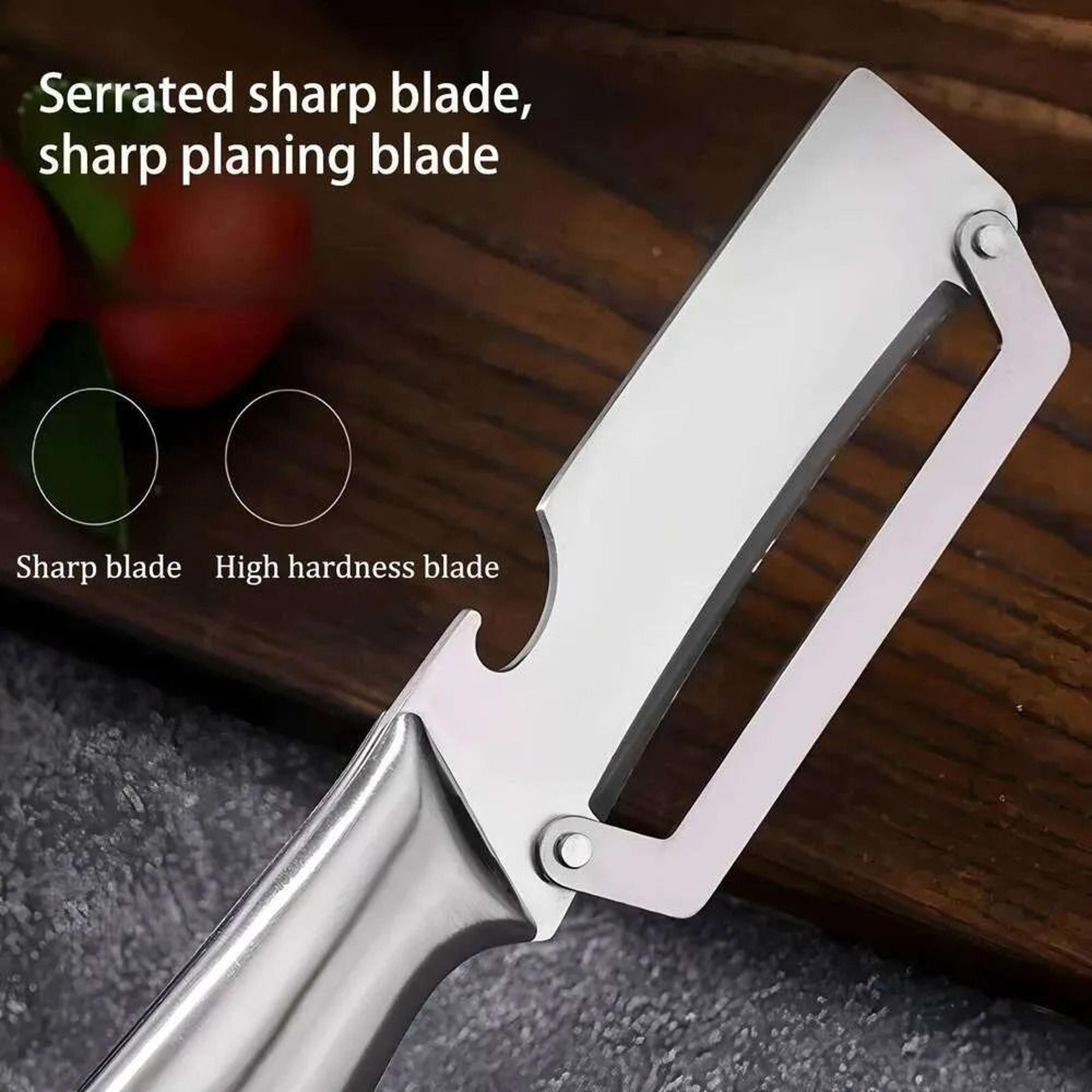 Multifunctional Sugarcane Peeler Knife Ergonomic Vegetable Cutter For Kitchen Use 1