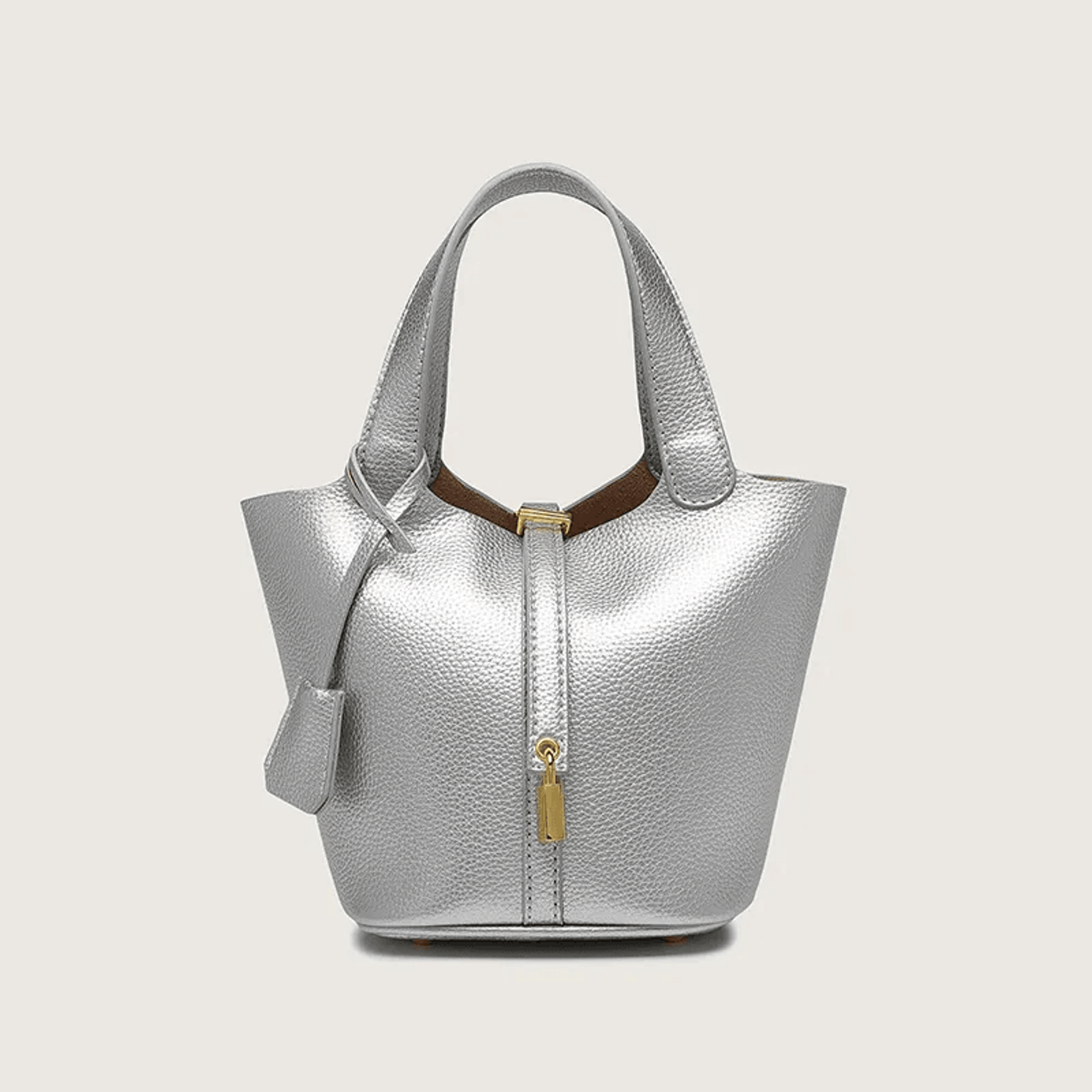 Elegant Luxury Shoulder Bag For Women With Classic Lock Closure 1