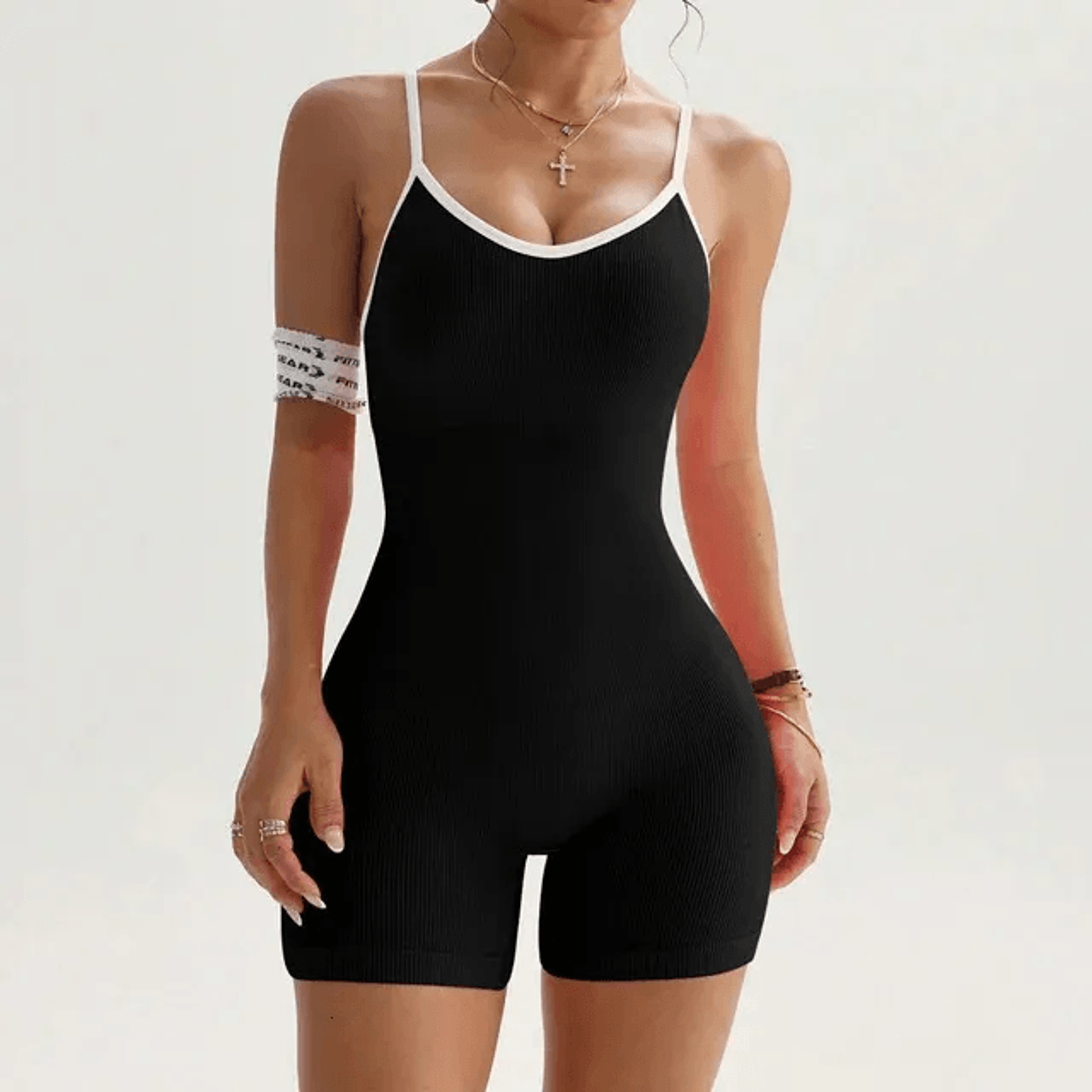 backless womens yoga jumpsuit one piece workout bodysuit for gym fitness and dance