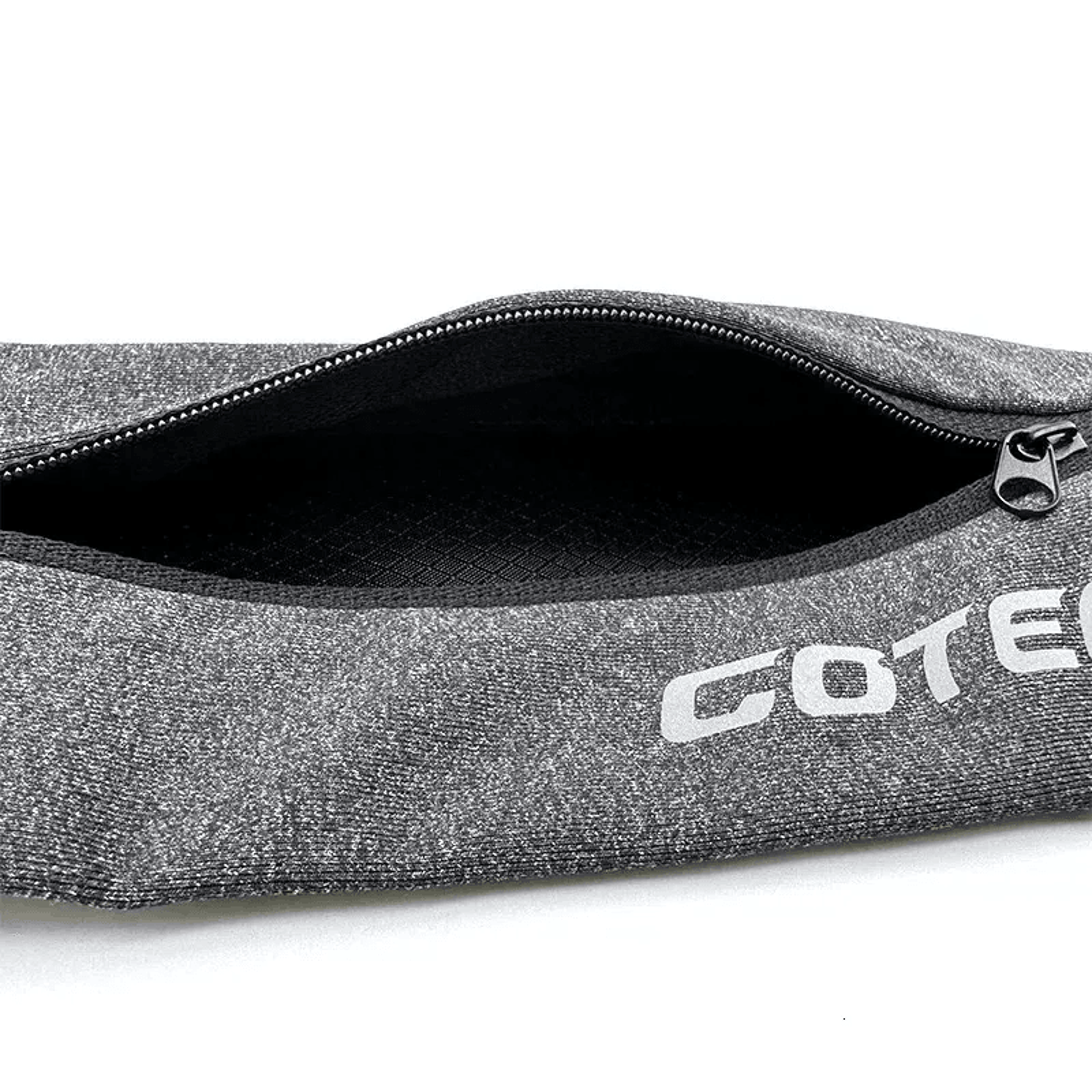 Reflective Running Waist Bag Double Zipper Pocket 4