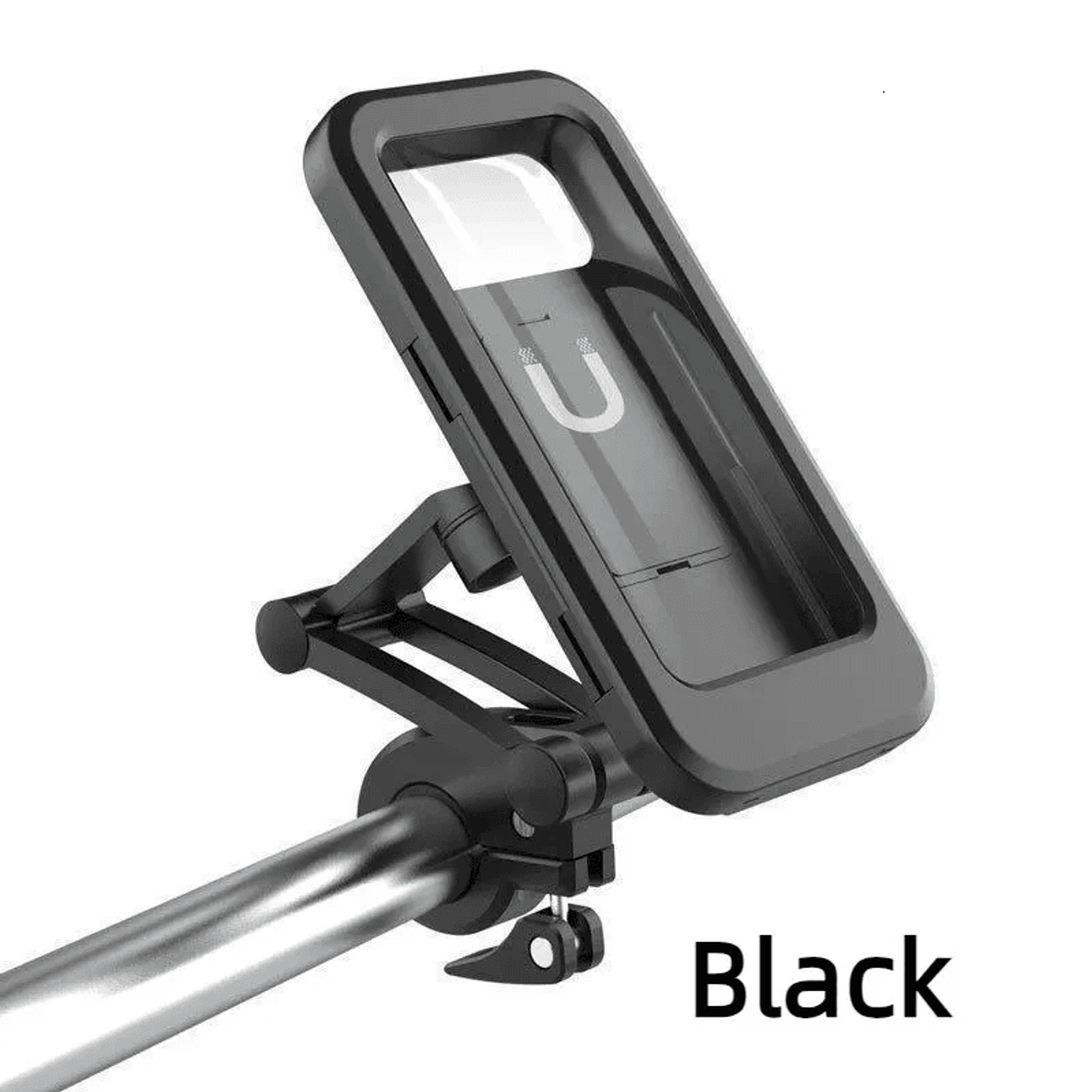 Motorcycle Phone Holder 360 Adjustable GPS Handlebar Mount 4