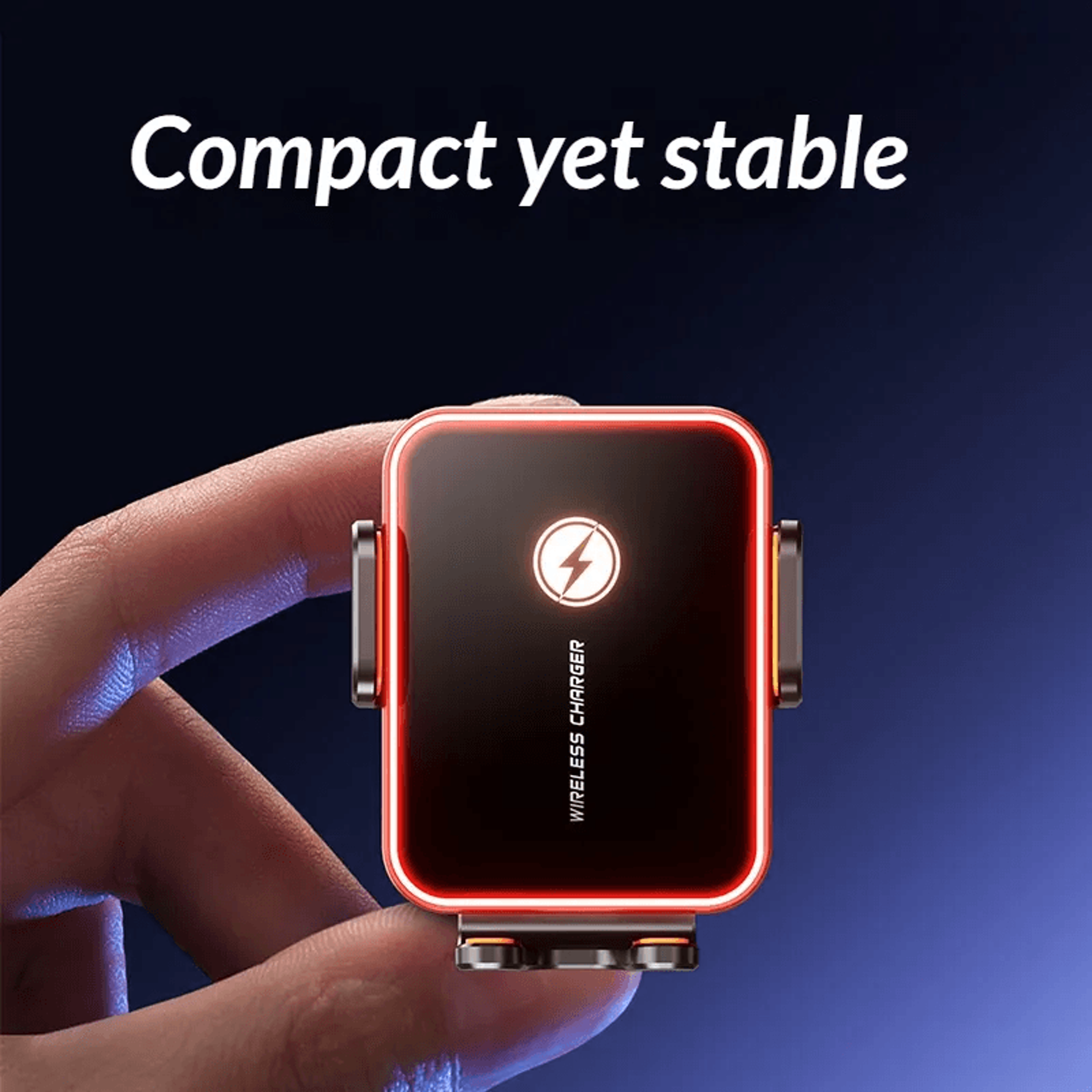 Wireless Car Charger Mount Auto Clamp Air Vent Phone Holder 5