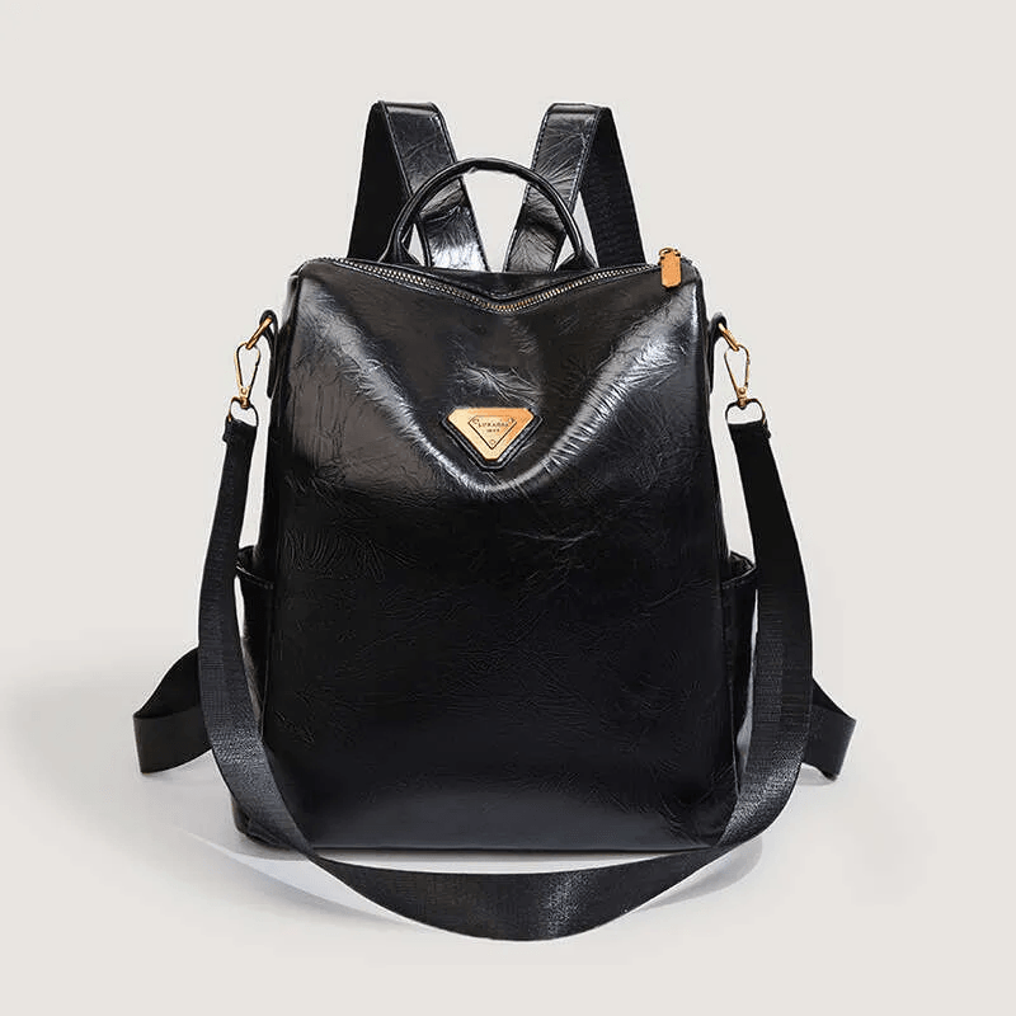 commuter backpack shoulder bag retro school bag for students
