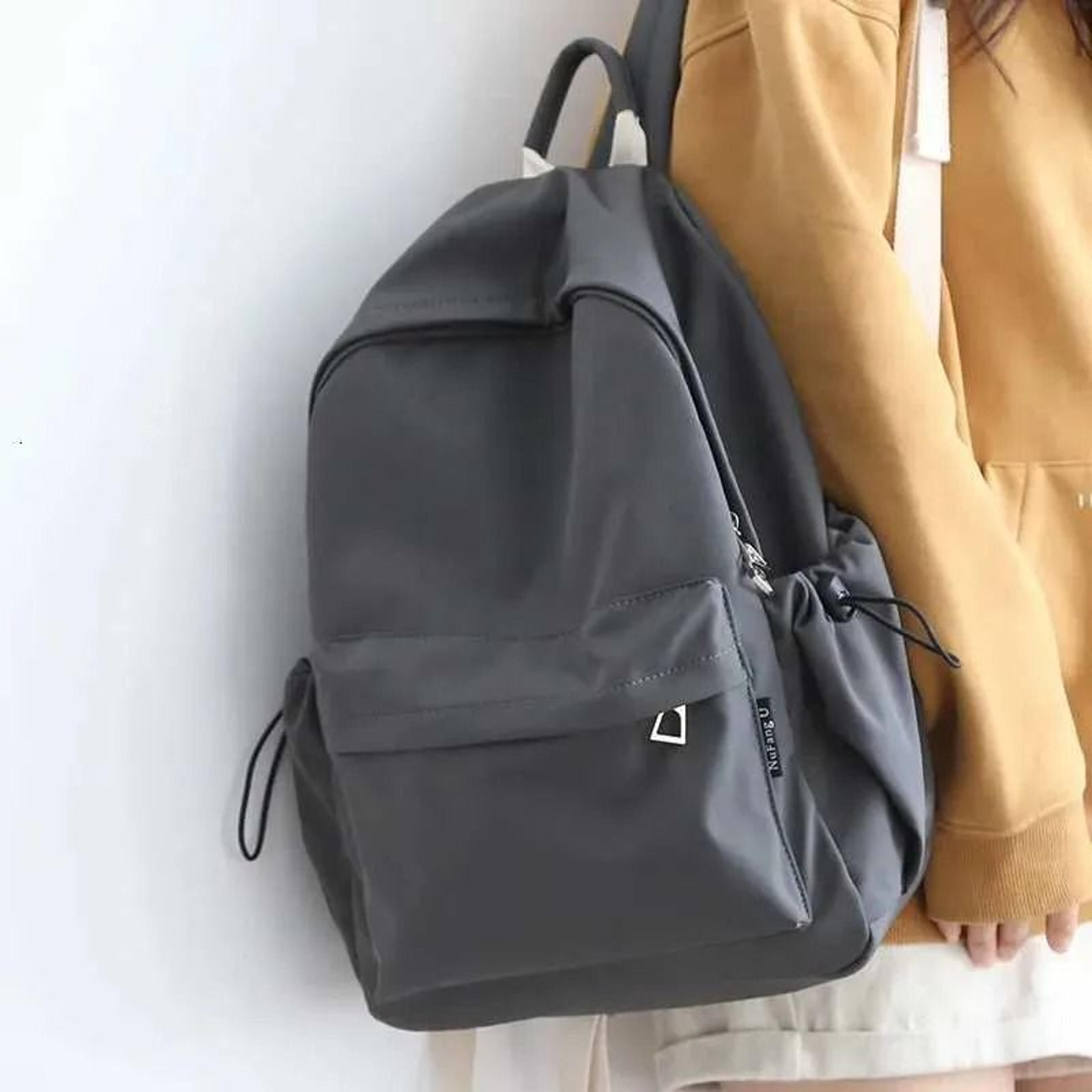 Lightweight Mini PU Leather Backpack With Anti Theft Zipper For Travel School 1