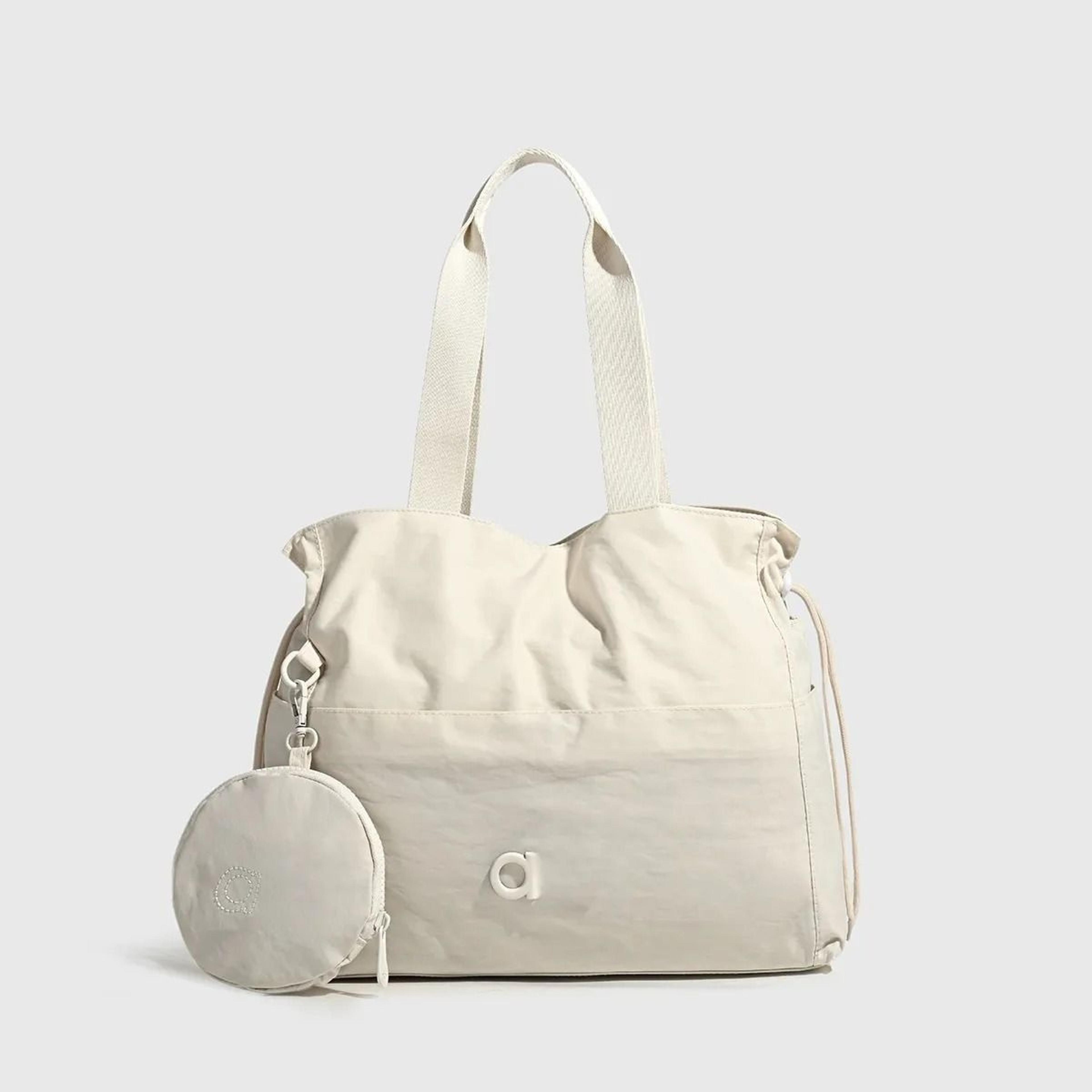 Women Large Capacity Gym Yoga Tote With Detachable Pouch 4