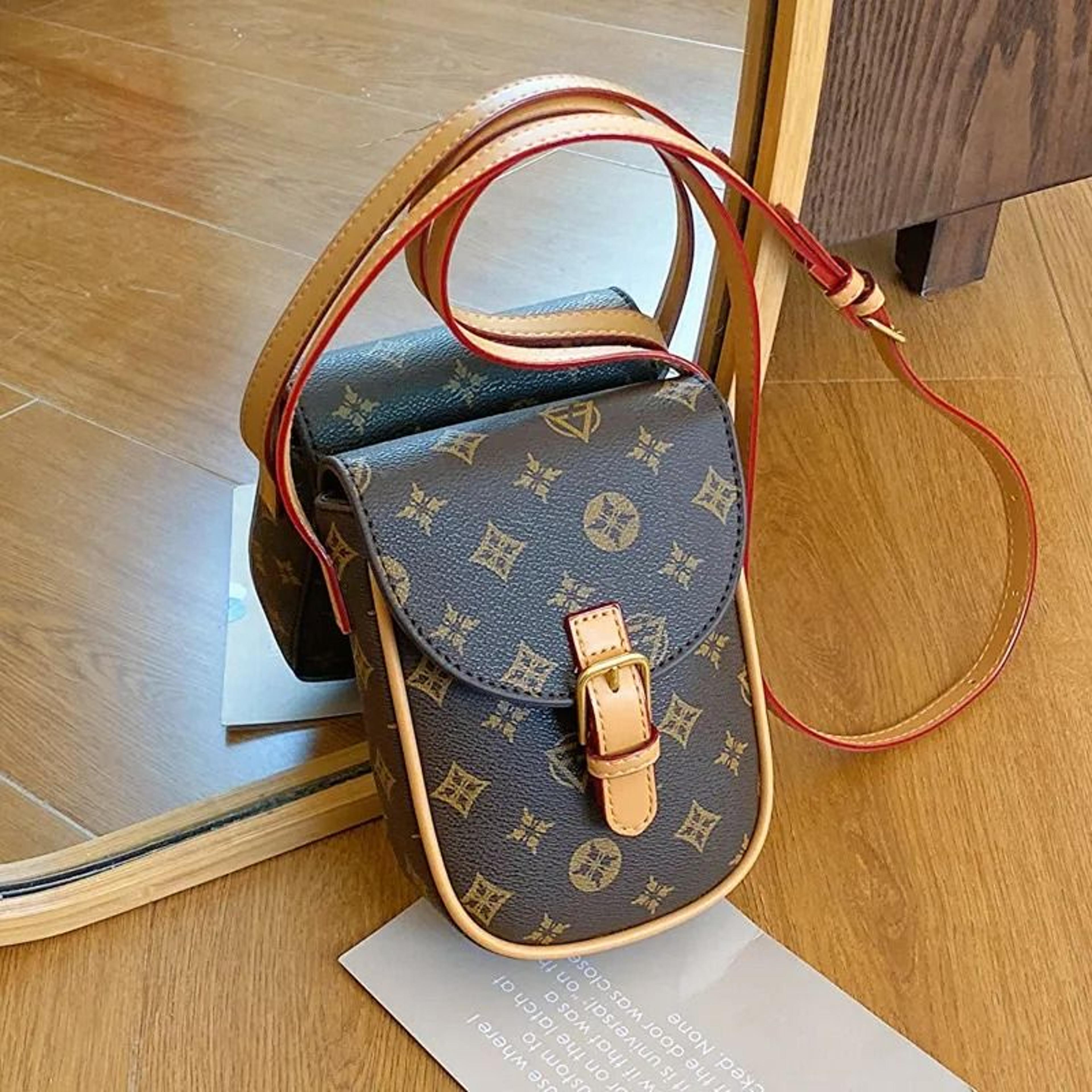 Luxury Printed Crossbody Phone Bag Women Mini Shoulder Phone Purse 2