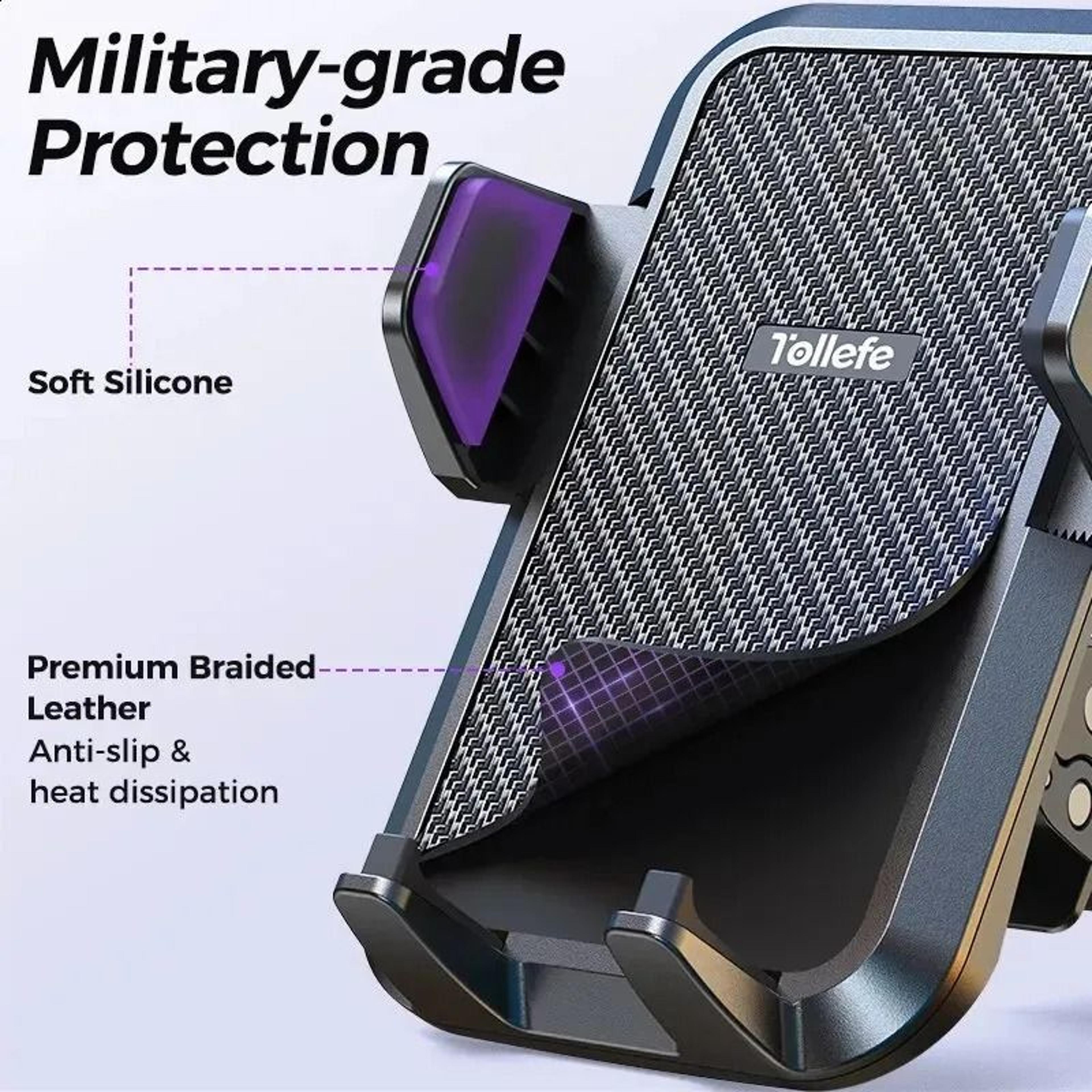 Tollefe Car Phone Holder Air Vent Mount For Thick Cases 3