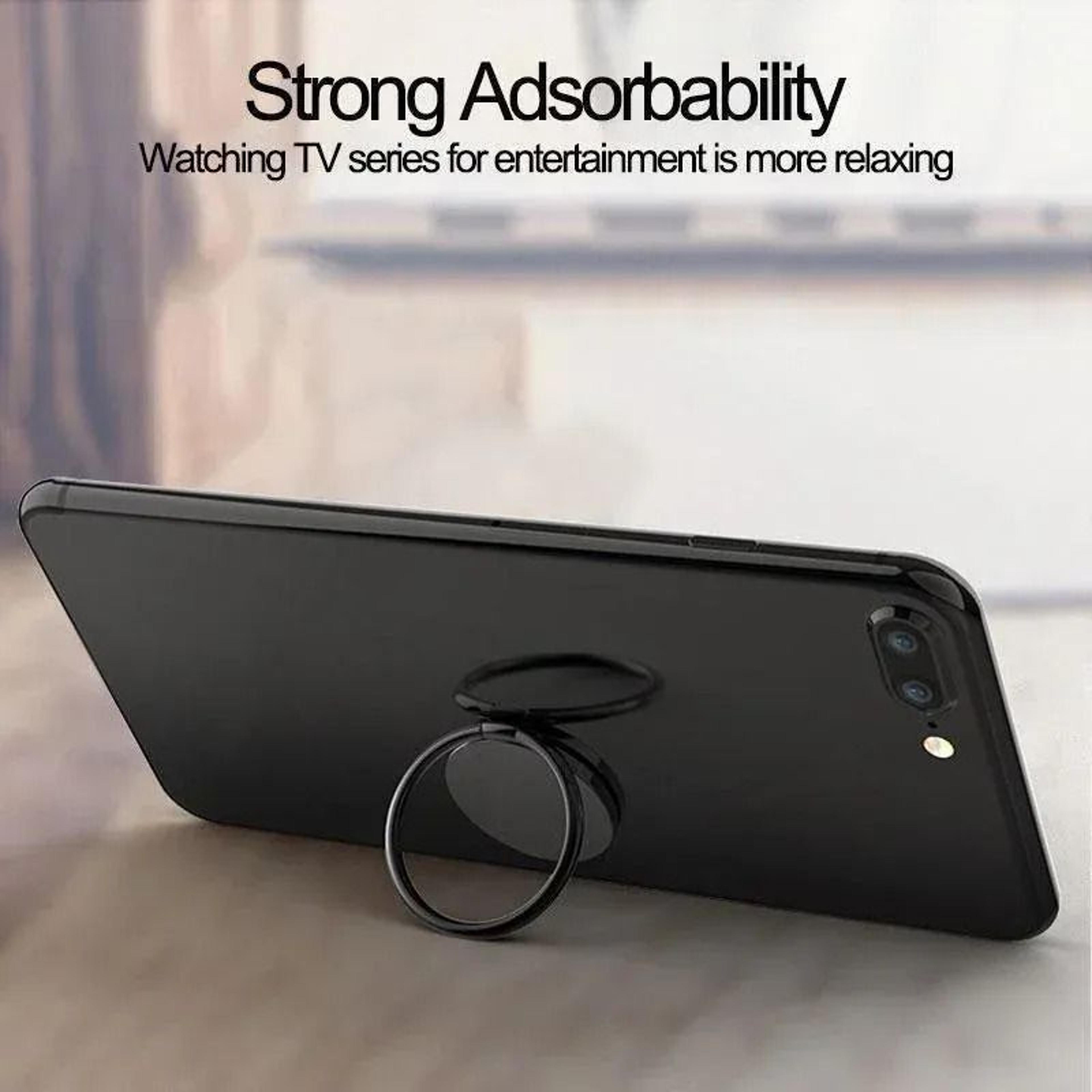Rotatable Car Phone Holder Stand 360 Phone Mount Ring Holder For IPhone Black 5