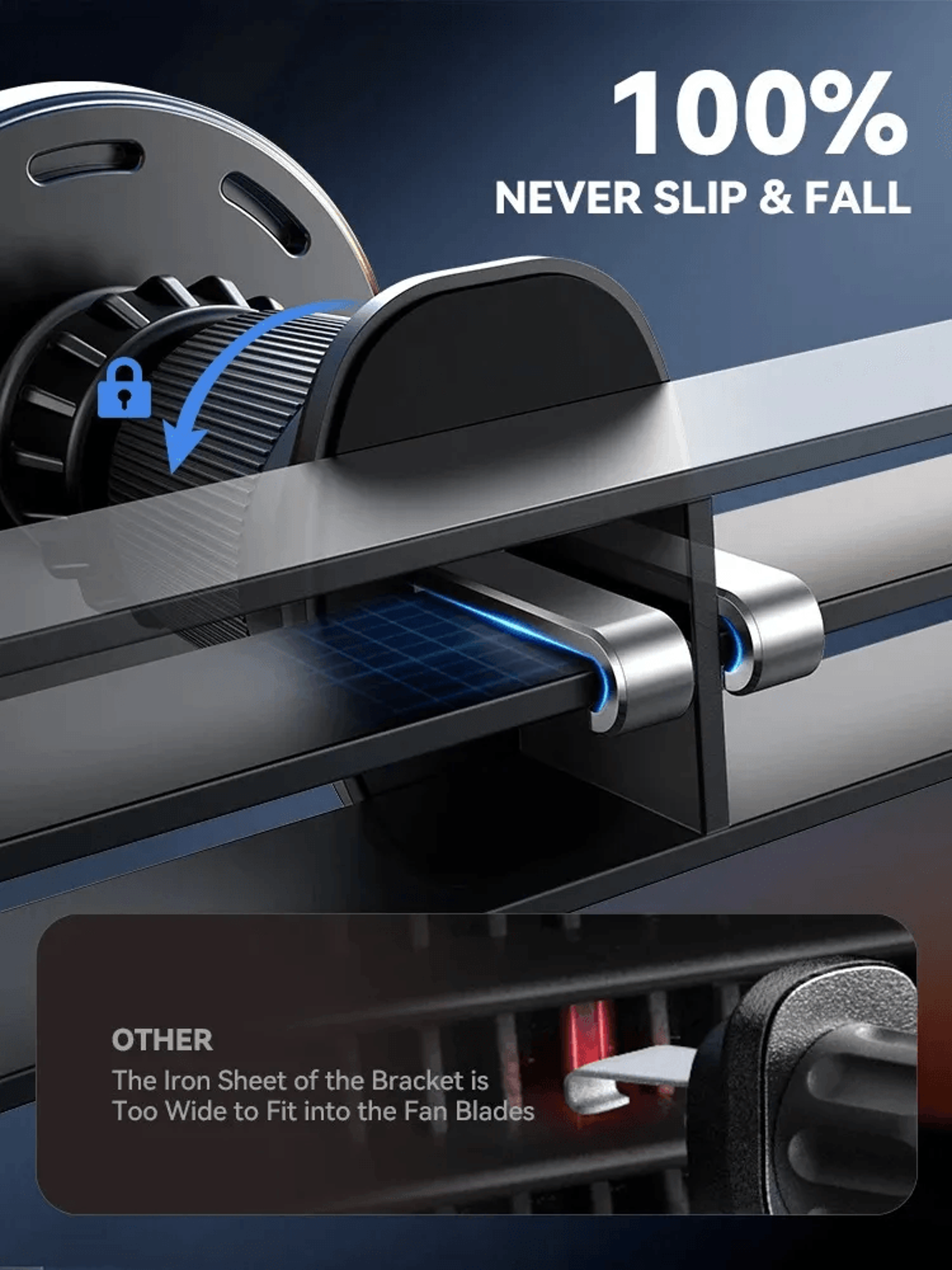 Magnetic Car Phone Holder Mount For Dashboard And Air Vent 1