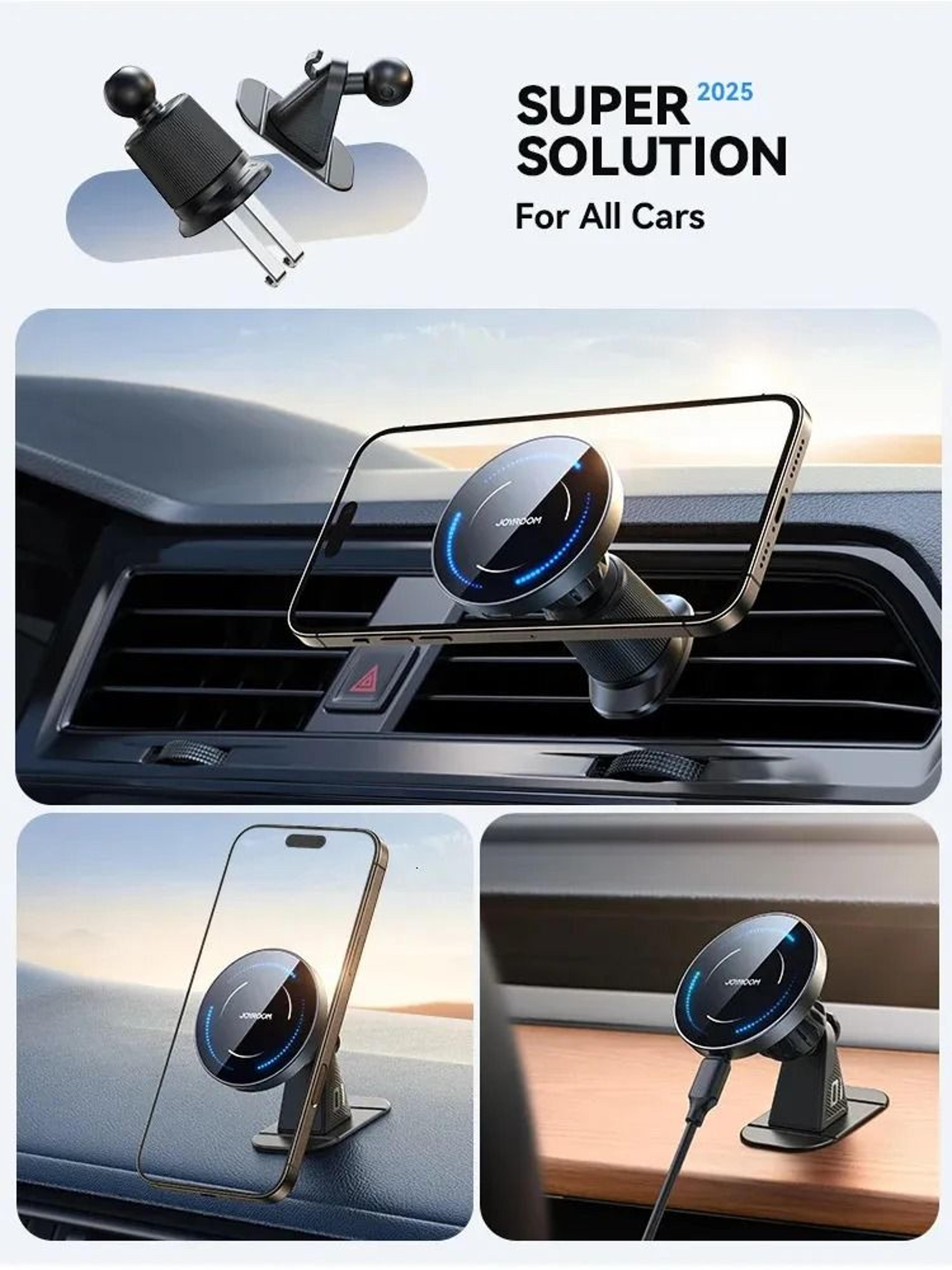 Magnetic Car Phone Holder Mount For Dashboard And Air Vent 2