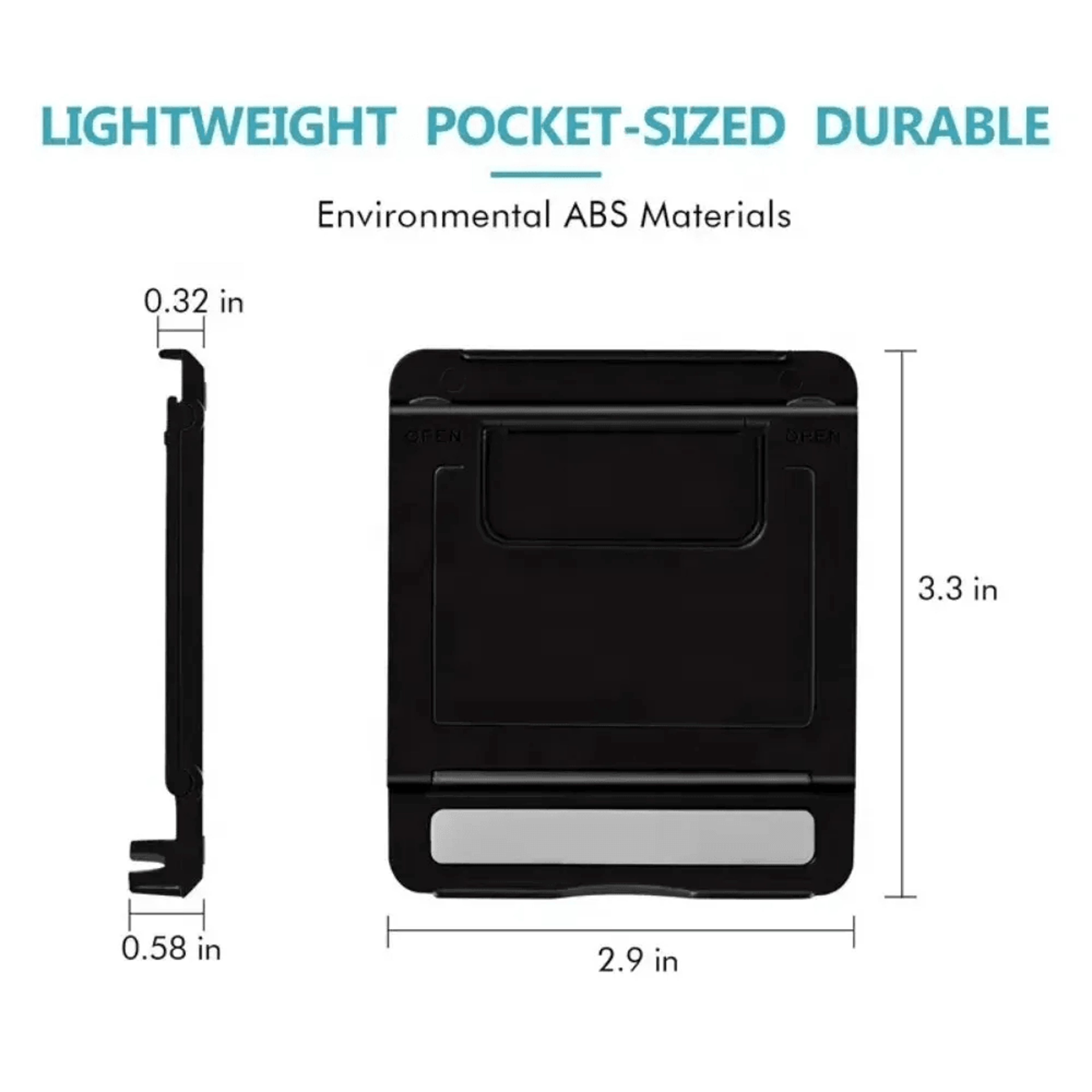 Foldable Desktop Phone Holder And Tablet Stand For Hands Free Viewing 6