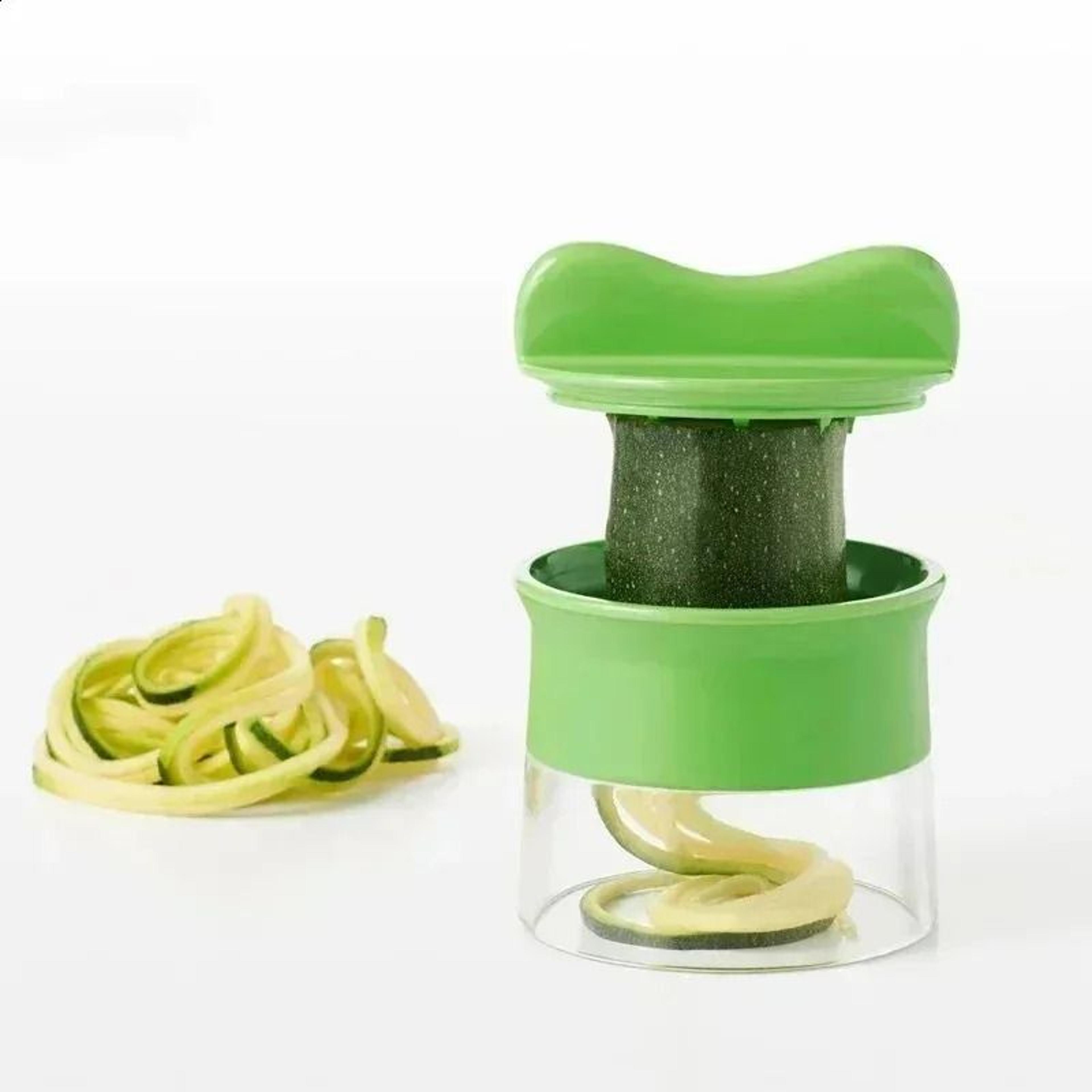 Handheld Adjustable Spiralizer Vegetable Fruit Slicer With Ceramic Blade 2